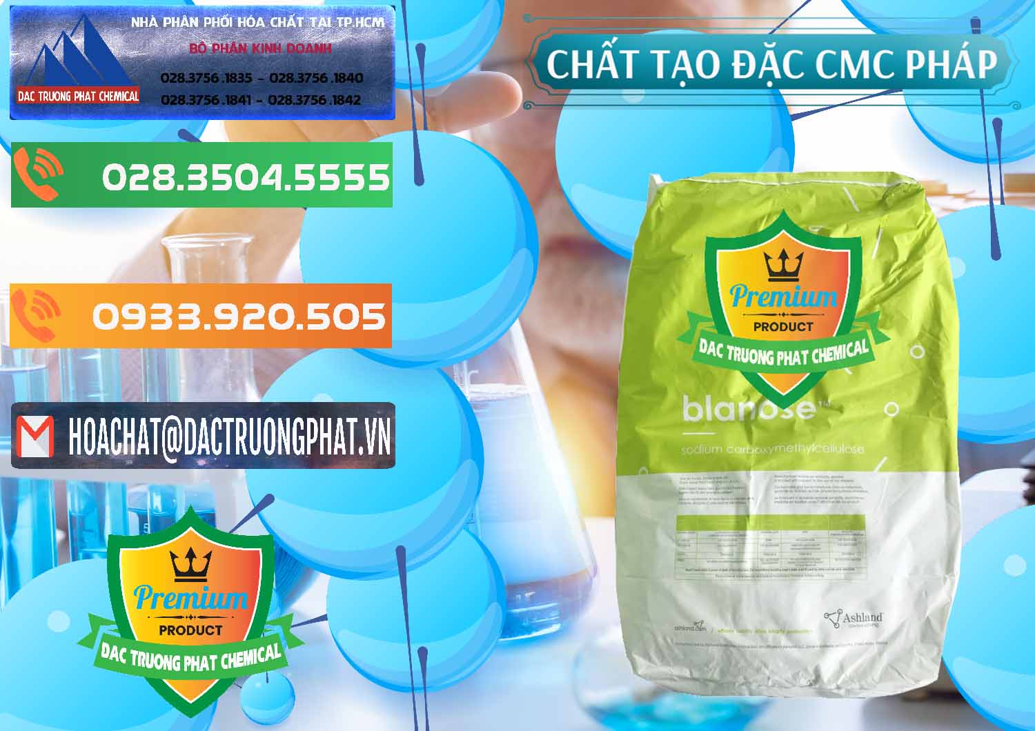 Cty kinh doanh & bán Chất Tạo Đặc CMC - Carboxyl Methyl Cellulose Pháp France - 0394 - Nhập khẩu & cung cấp hóa chất tại TP.HCM - hoachatxulynuoc.com.vn