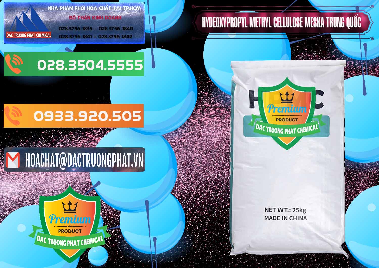 Công ty bán - cung cấp Chất Tạo Đặc HPMC - Hydroxypropyl Methyl Cellulose Trung Quốc China - 0395 - Đơn vị bán _ phân phối hóa chất tại TP.HCM - hoachatxulynuoc.com.vn