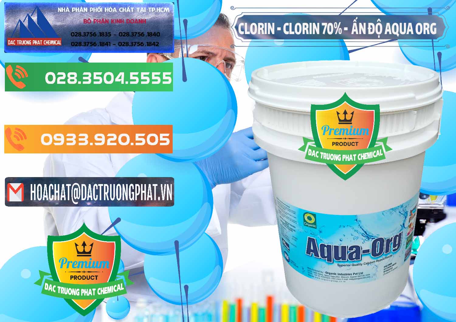 Công ty chuyên bán - phân phối Chlorine – Clorin Ấn Độ Aqua ORG Organic India - 0051 - Đơn vị chuyên cung cấp và nhập khẩu hóa chất tại TP.HCM - hoachatxulynuoc.com.vn
