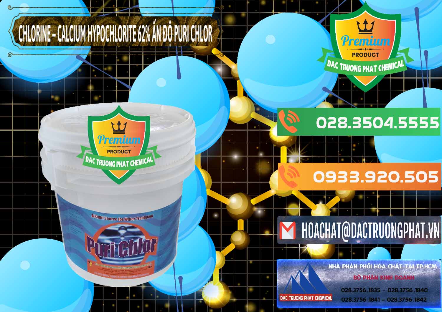 Cty chuyên bán - cung cấp Chlorine – Clorin 62% Puri Chlo Ấn Độ India - 0052 - Đơn vị phân phối _ cung cấp hóa chất tại TP.HCM - hoachatxulynuoc.com.vn