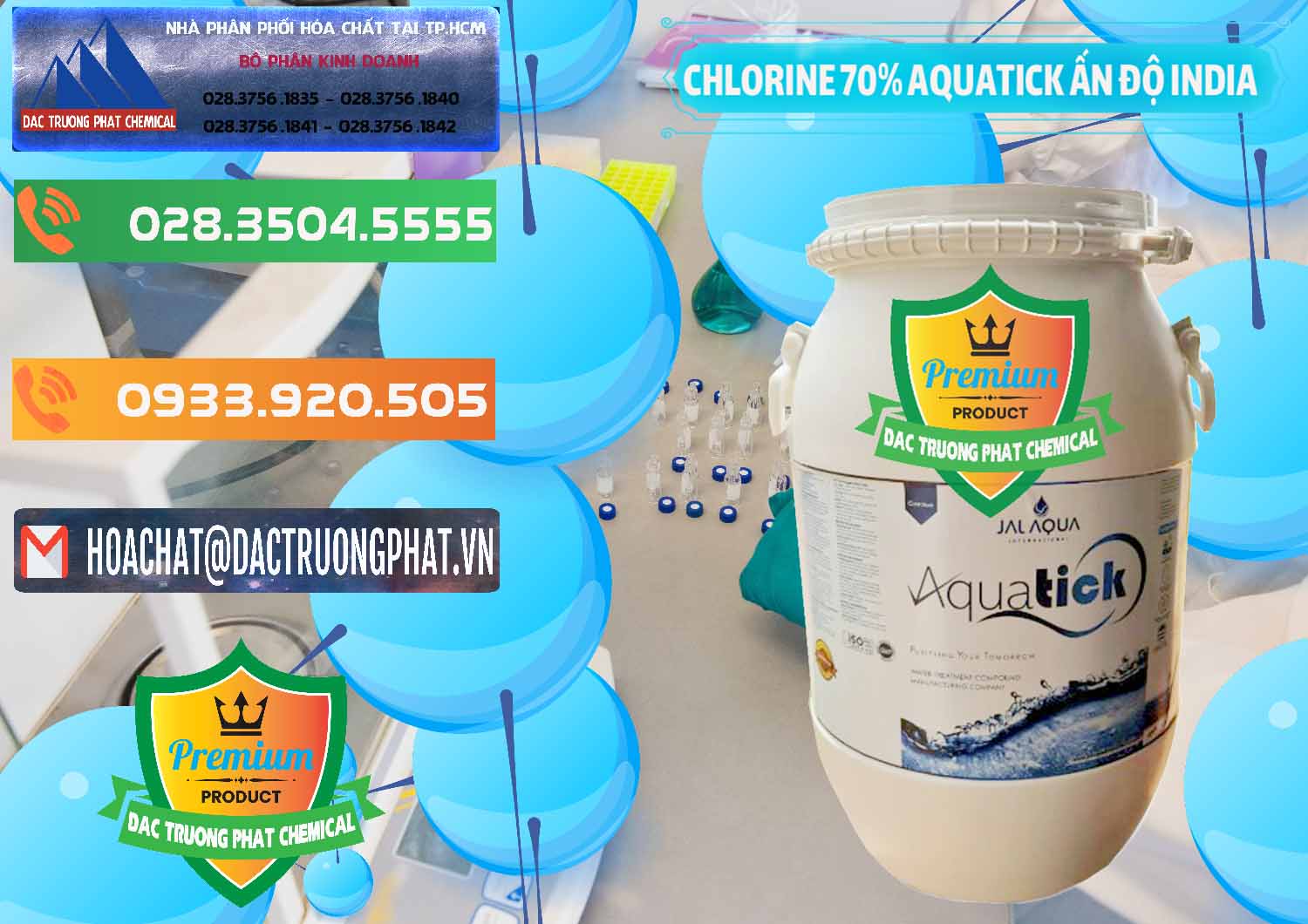 Công ty phân phối & bán Chlorine – Clorin 70% Aquatick Jal Aqua Ấn Độ India - 0215 - Công ty phân phối & cung cấp hóa chất tại TP.HCM - hoachatxulynuoc.com.vn