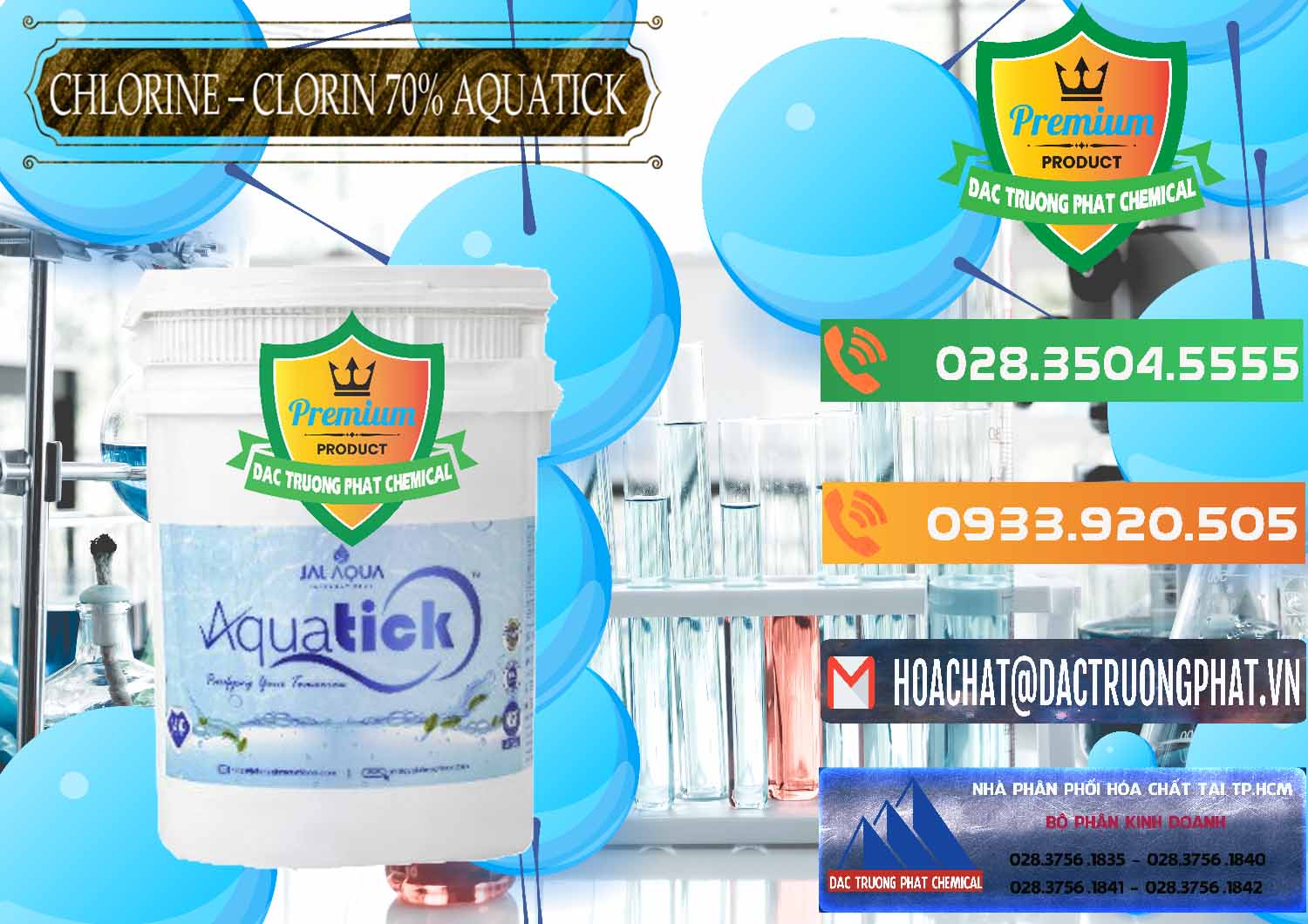 Đơn vị kinh doanh _ bán Chlorine – Clorin 70% Aquatick Thùng Cao Jal Aqua Ấn Độ India - 0237 - Nhà cung cấp _ kinh doanh hóa chất tại TP.HCM - hoachatxulynuoc.com.vn