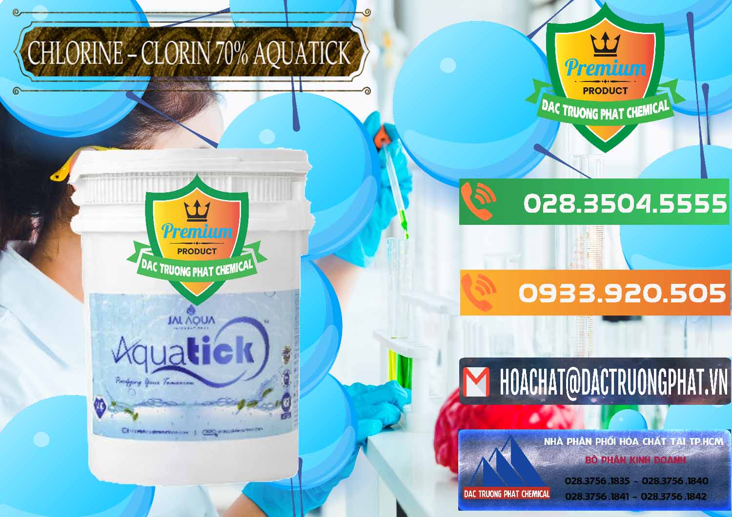 Đơn vị cung cấp _ bán Chlorine – Clorin 70% Aquatick Thùng Cao Jal Aqua Ấn Độ India - 0237 - Nơi chuyên cung ứng và phân phối hóa chất tại TP.HCM - hoachatxulynuoc.com.vn