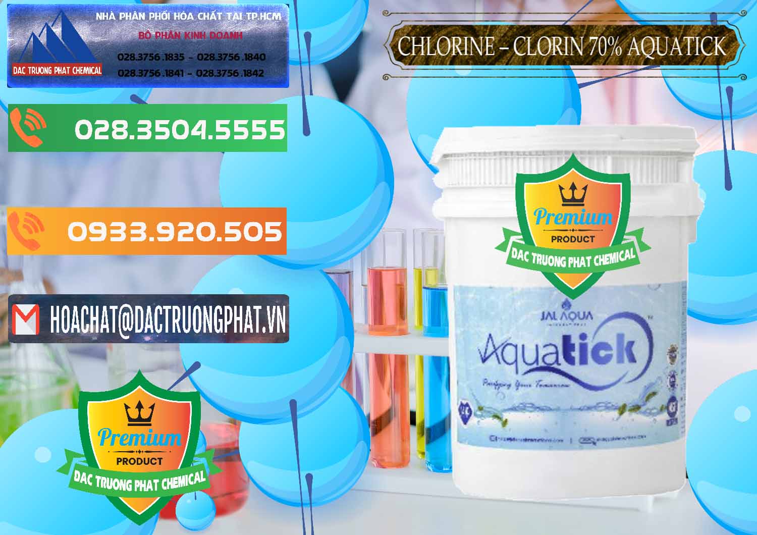Bán - cung cấp Chlorine – Clorin 70% Aquatick Thùng Cao Jal Aqua Ấn Độ India - 0237 - Kinh doanh ( phân phối ) hóa chất tại TP.HCM - hoachatxulynuoc.com.vn