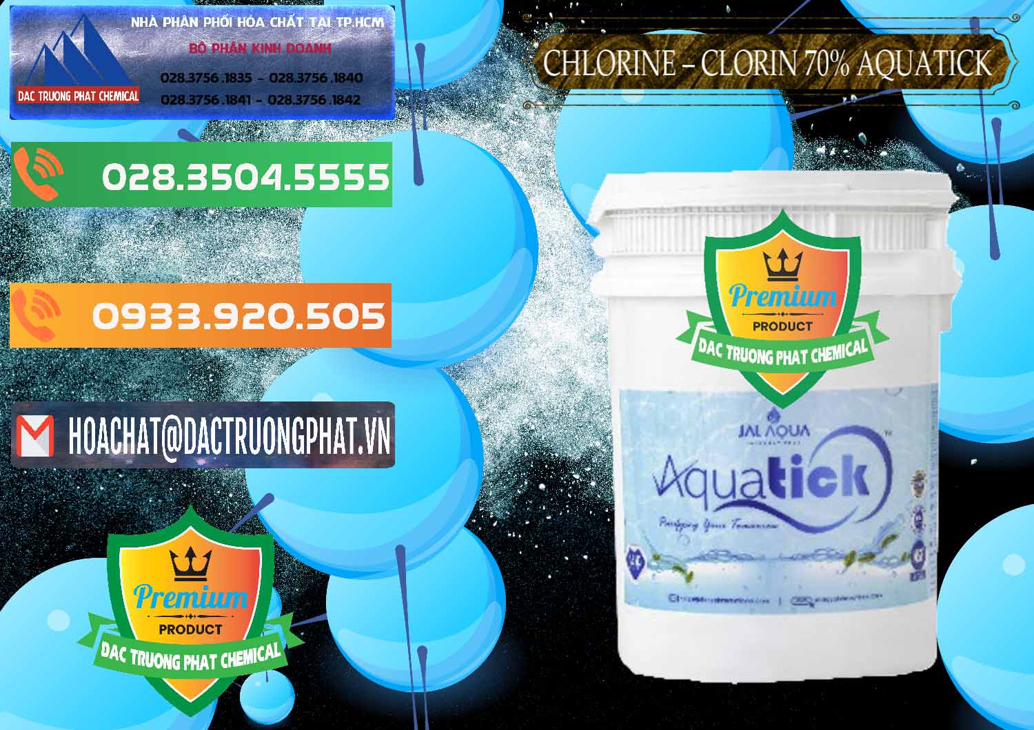 Cty nhập khẩu và bán Chlorine – Clorin 70% Aquatick Thùng Cao Jal Aqua Ấn Độ India - 0237 - Phân phối - cung ứng hóa chất tại TP.HCM - hoachatxulynuoc.com.vn