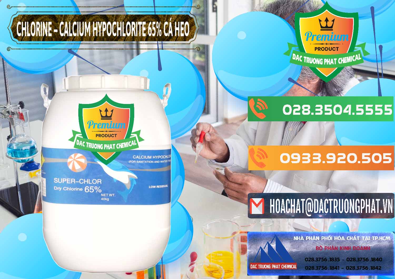 Nơi bán _ phân phối Clorin - Chlorine Cá Heo 65% Trung Quốc China - 0053 - Nơi chuyên nhập khẩu ( cung cấp ) hóa chất tại TP.HCM - hoachatxulynuoc.com.vn