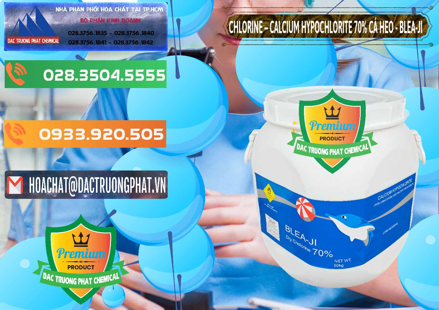 Cung cấp và bán Clorin - Chlorine Cá Heo 70% Blea-Ji Trung Quốc China - 0056 - Đơn vị chuyên cung cấp _ nhập khẩu hóa chất tại TP.HCM - hoachatxulynuoc.com.vn