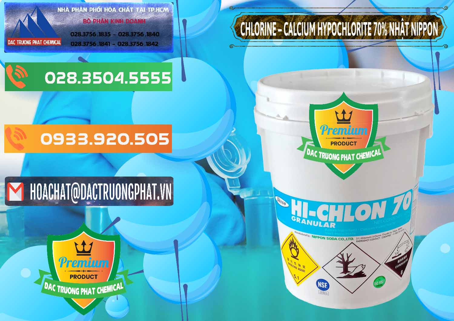Công ty phân phối - bán Clorin – Chlorine 70% Nippon Soda Nhật Bản Japan - 0055 - Đơn vị chuyên cung cấp và bán hóa chất tại TP.HCM - hoachatxulynuoc.com.vn