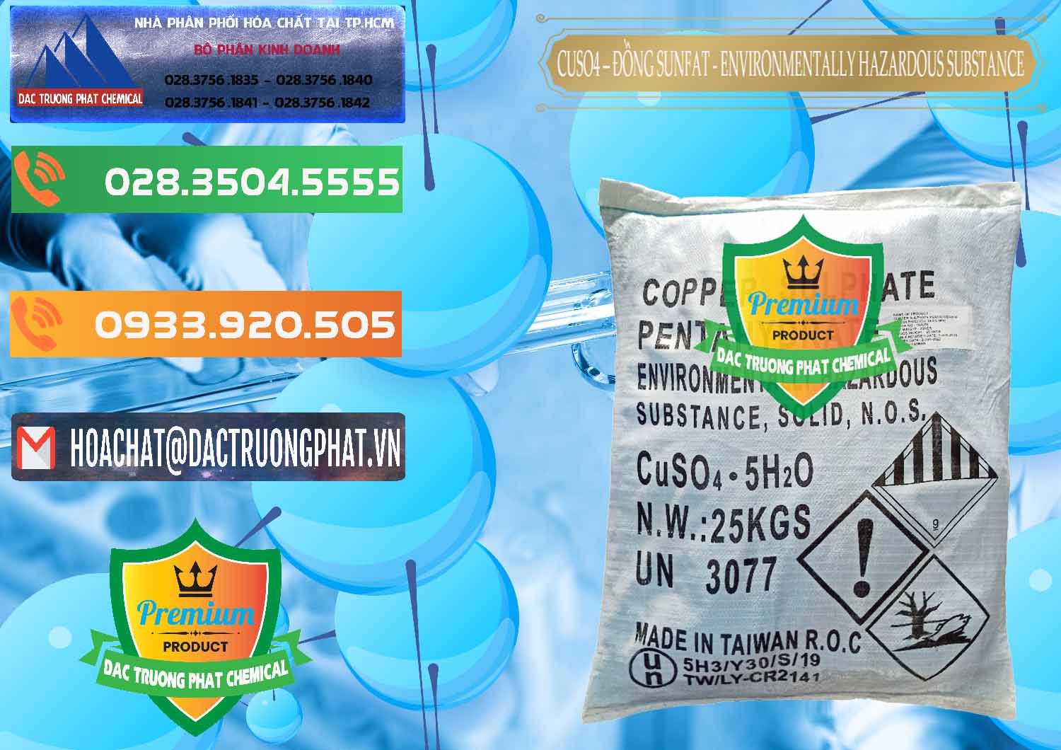 Công ty bán & cung ứng CuSO4 – Đồng Sunfat Đài Loan Taiwan - 0059 - Cty cung cấp _ bán hóa chất tại TP.HCM - hoachatxulynuoc.com.vn