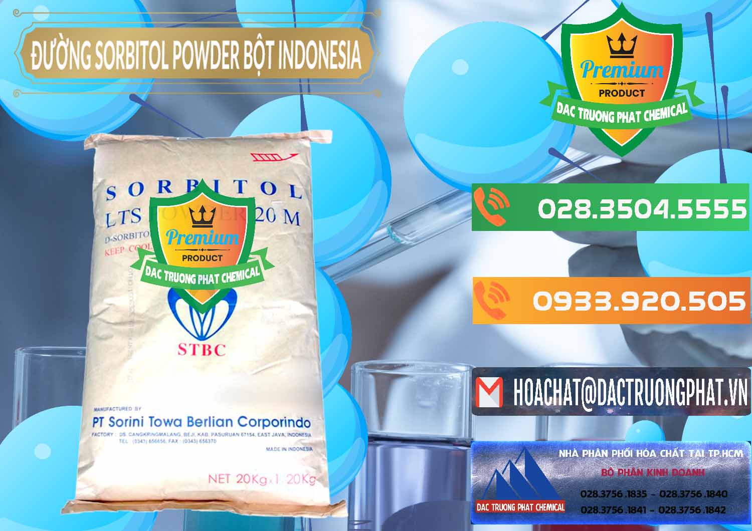 Nơi cung ứng - bán D-Sorbitol Bột - C6H14O6 Food Grade Indonesia - 0320 - Đơn vị chuyên cung cấp & kinh doanh hóa chất tại TP.HCM - hoachatxulynuoc.com.vn
