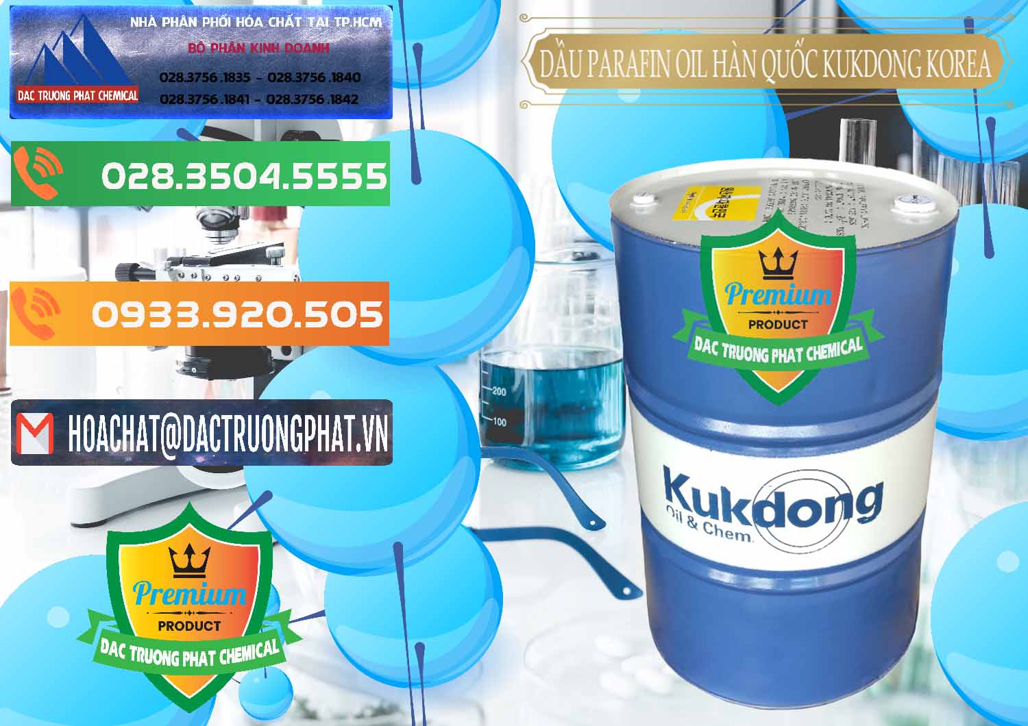 Cty chuyên bán & phân phối Dầu Parafin Oil Hàn Quốc Korea Kukdong - 0060 - Công ty phân phối & cung cấp hóa chất tại TP.HCM - hoachatxulynuoc.com.vn