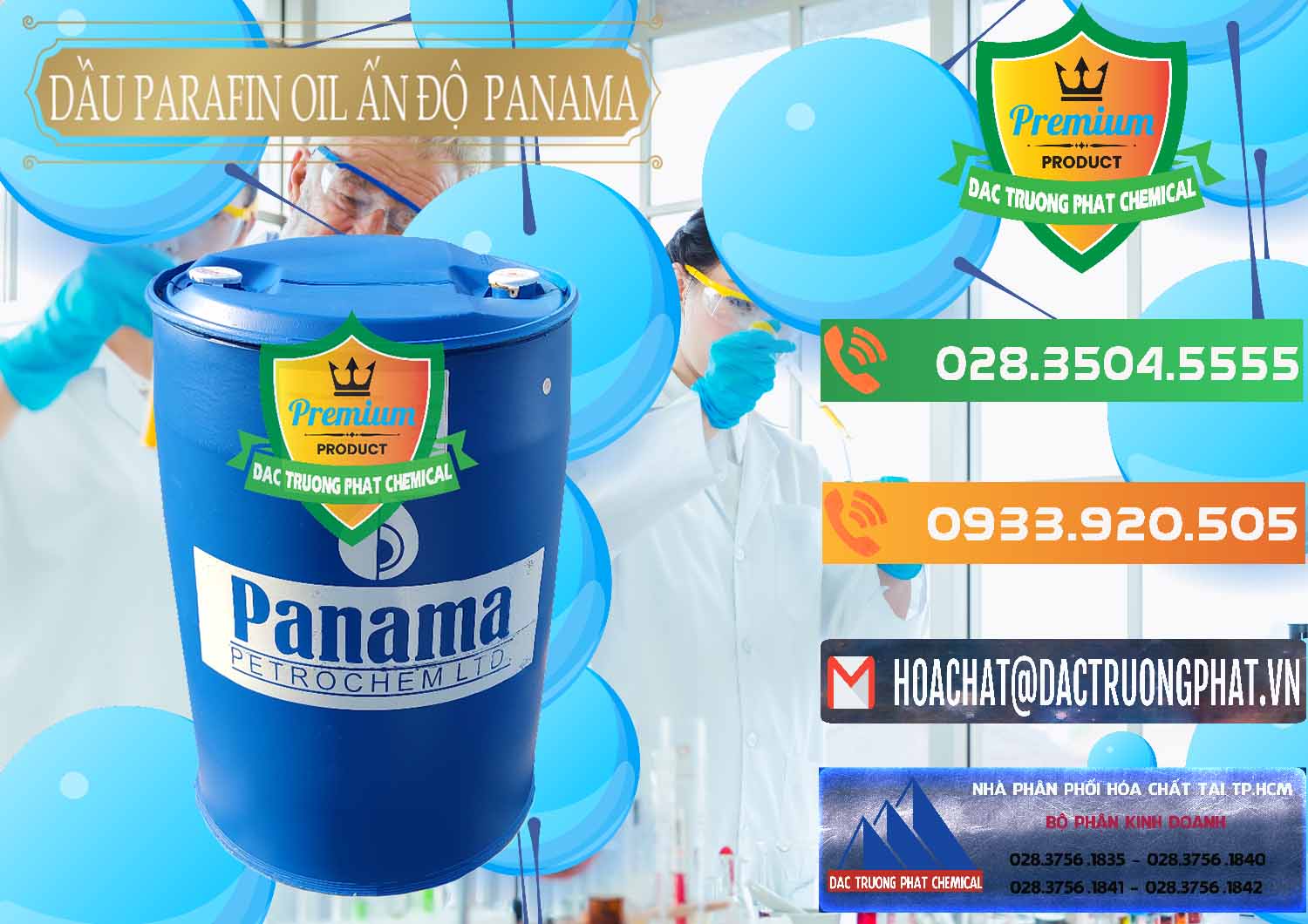 Nơi chuyên bán - cung ứng Dầu Parafin Oil Panama Ấn Độ India - 0061 - Cty chuyên cung ứng & phân phối hóa chất tại TP.HCM - hoachatxulynuoc.com.vn