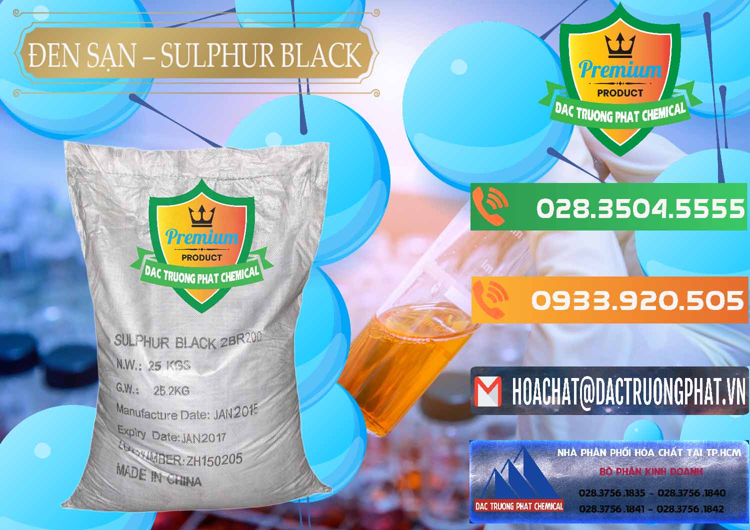Cty chuyên bán và cung ứng Đen Sạn – Sulphur Black Trung Quốc China - 0062 - Công ty chuyên nhập khẩu và cung cấp hóa chất tại TP.HCM - hoachatxulynuoc.com.vn