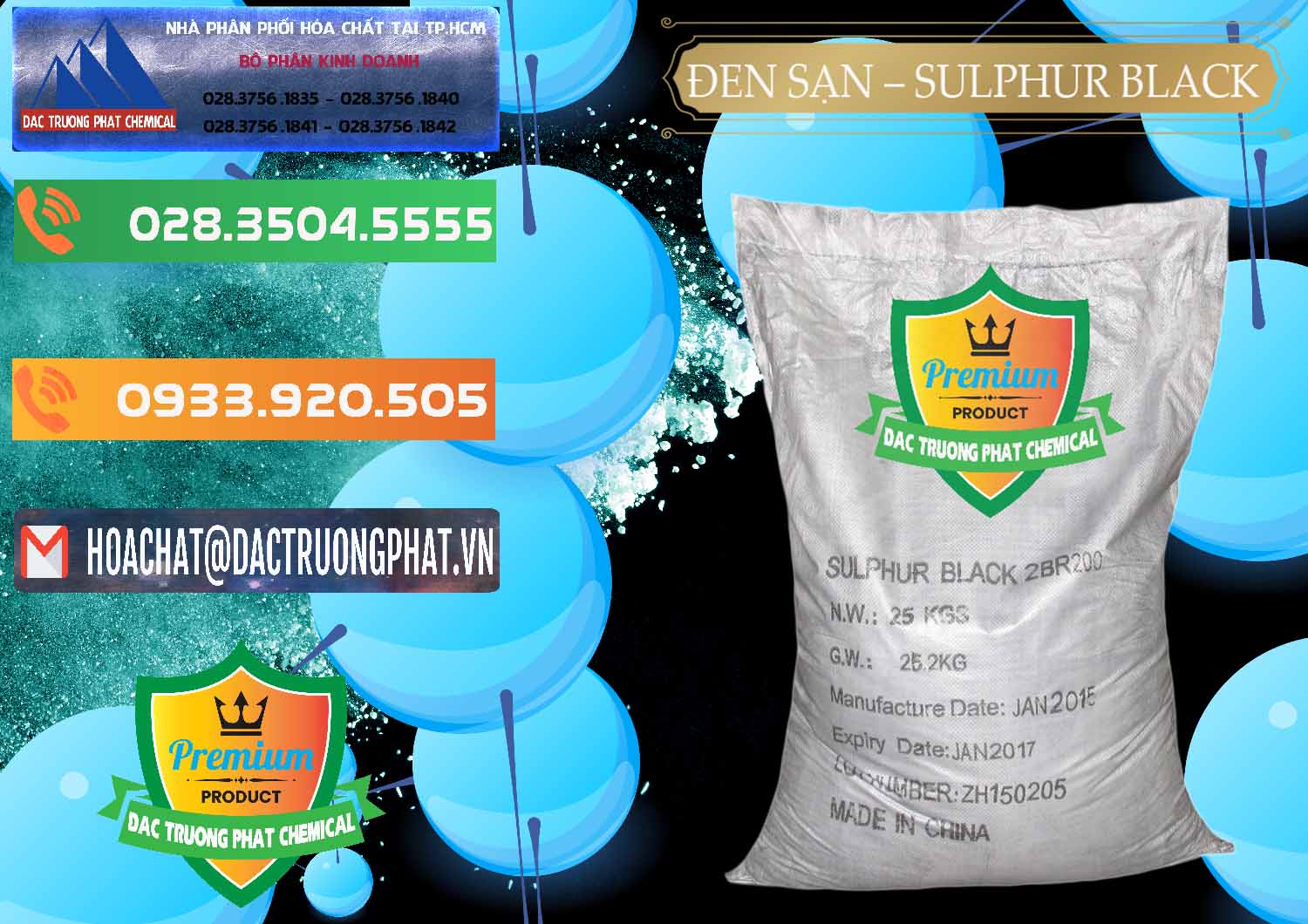 Nơi cung cấp và bán Đen Sạn – Sulphur Black Trung Quốc China - 0062 - Nơi cung cấp và kinh doanh hóa chất tại TP.HCM - hoachatxulynuoc.com.vn