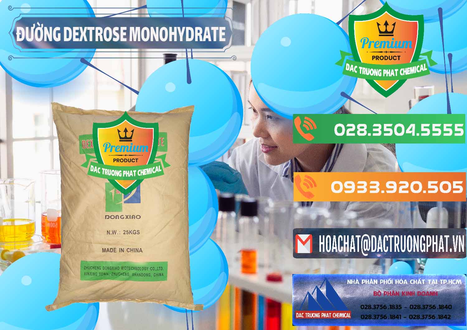 Nơi phân phối _ bán Đường Dextrose Monohydrate Food Grade Dongxiao Trung Quốc China - 0063 - Đơn vị chuyên phân phối - nhập khẩu hóa chất tại TP.HCM - hoachatxulynuoc.com.vn