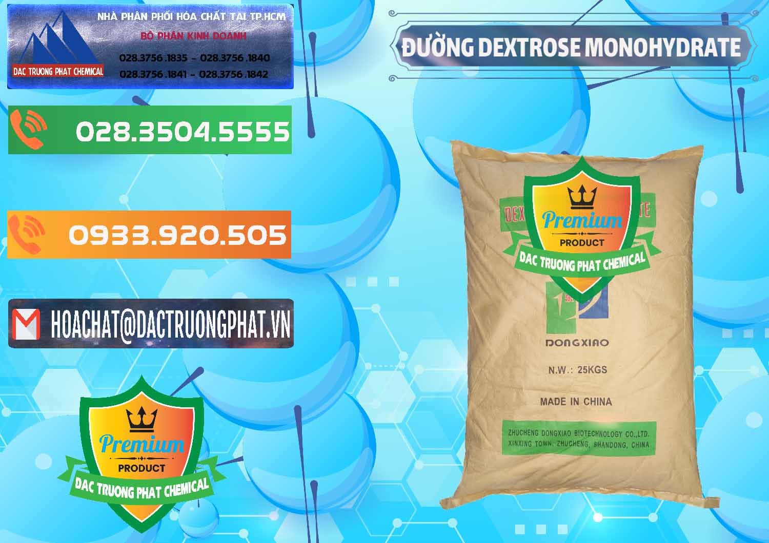 Bán - phân phối Đường Dextrose Monohydrate Food Grade Dongxiao Trung Quốc China - 0063 - Nơi chuyên phân phối ( cung ứng ) hóa chất tại TP.HCM - hoachatxulynuoc.com.vn