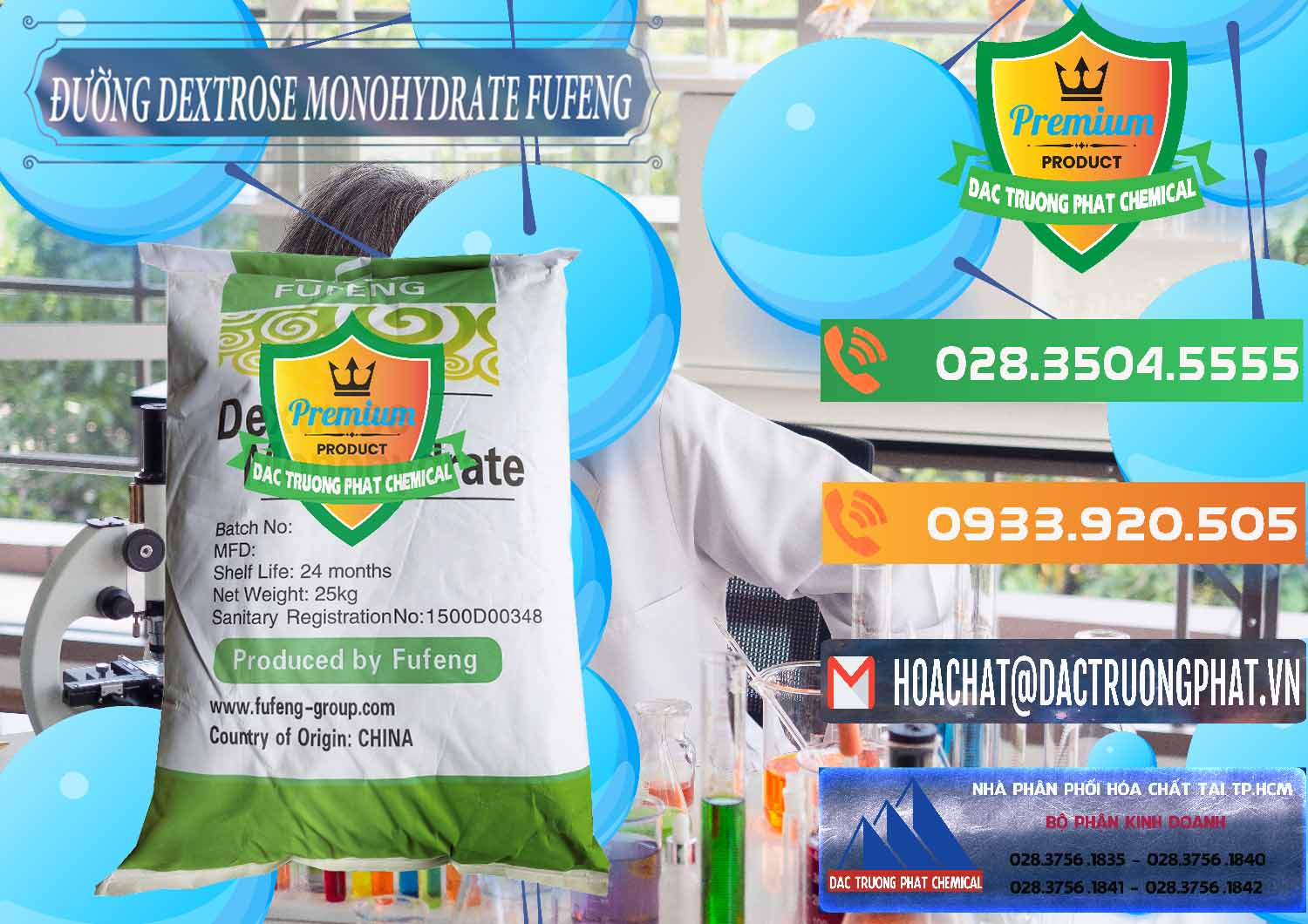 Đơn vị phân phối - bán Đường Dextrose Monohydrate Food Grade Fufeng Trung Quốc China - 0223 - Công ty chuyên bán _ phân phối hóa chất tại TP.HCM - hoachatxulynuoc.com.vn