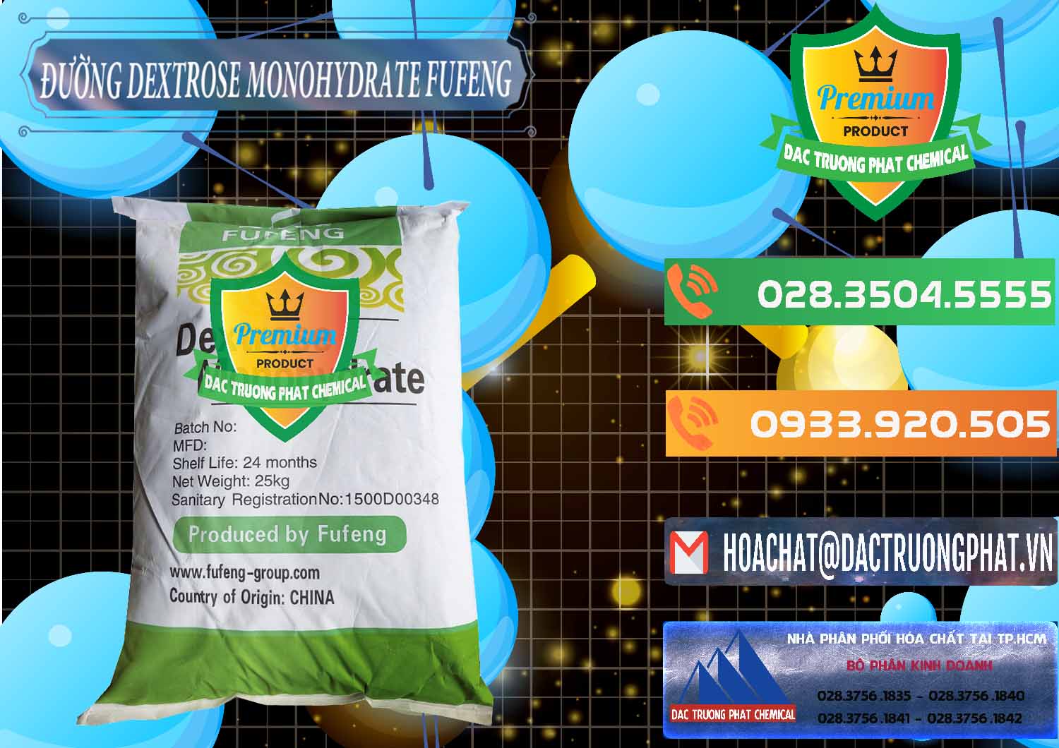 Công ty bán và cung ứng Đường Dextrose Monohydrate Food Grade Fufeng Trung Quốc China - 0223 - Chuyên phân phối - nhập khẩu hóa chất tại TP.HCM - hoachatxulynuoc.com.vn