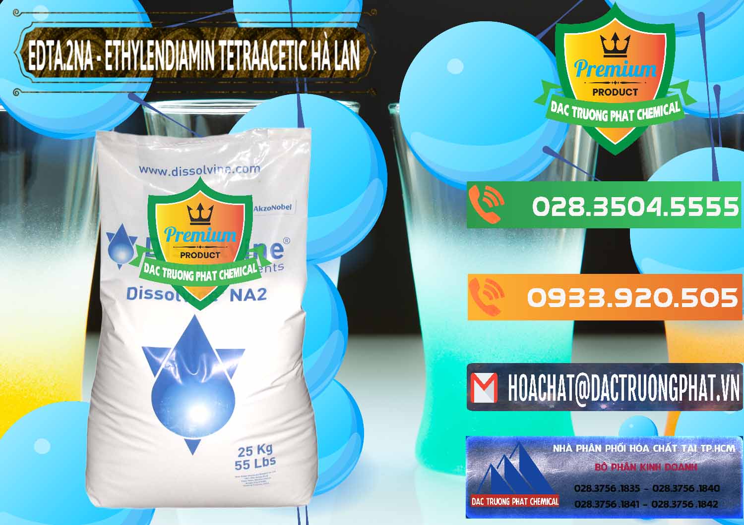 Cty chuyên nhập khẩu _ bán EDTA.2NA - Ethylendiamin Tetraacetic Dissolvine Hà Lan Netherlands - 0064 - Đơn vị kinh doanh và cung cấp hóa chất tại TP.HCM - hoachatxulynuoc.com.vn