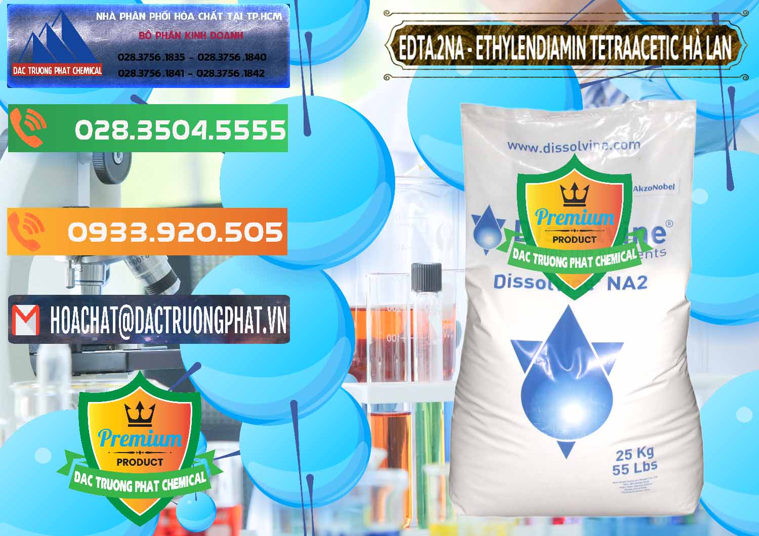 Đơn vị chuyên cung cấp ( bán ) Edta — Axit Etylendiamin Tetraaxetic Dissolvine Hà Lan tại Thành phố Hồ Chí Minh Nơi chuyên cung ứng ( bán ) EDTA.2NA - Ethylendiamin Tetraacetic Dissolvine Hà Lan Netherlands - 0064 - Công ty chuyên bán và phân phối hóa chất tại TP.HCM - hoachatxulynuoc.com.vn