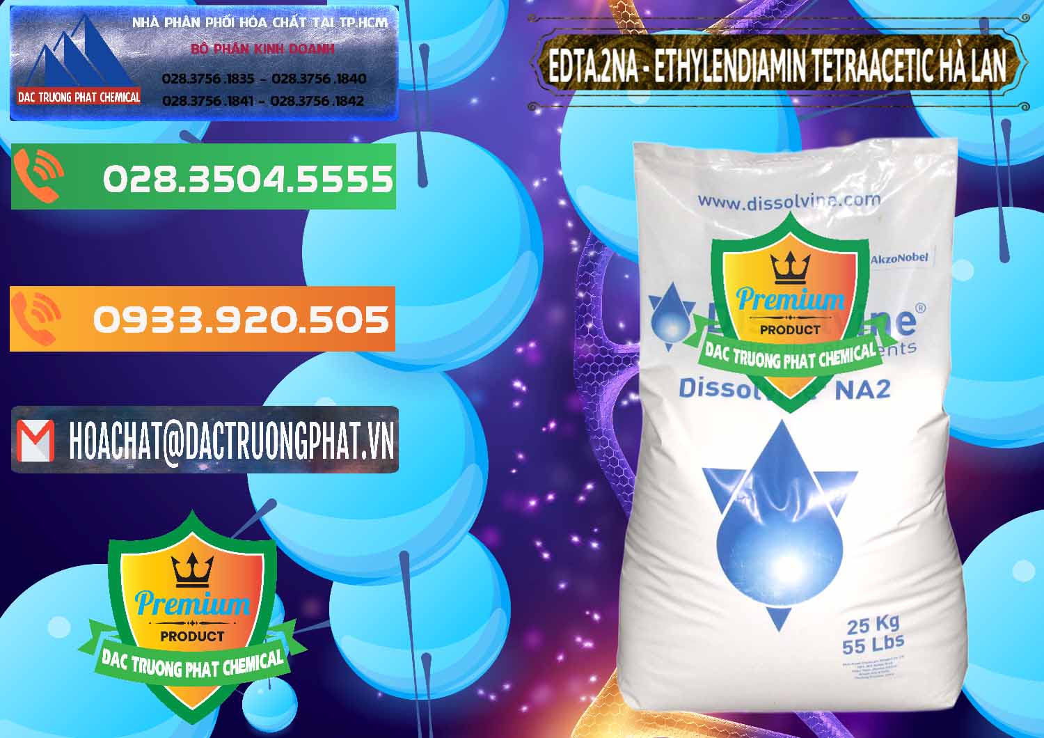 Nhà cung cấp ( bán ) EDTA.2NA - Ethylendiamin Tetraacetic Dissolvine Hà Lan Netherlands - 0064 - Nơi chuyên nhập khẩu _ cung cấp hóa chất tại TP.HCM - hoachatxulynuoc.com.vn