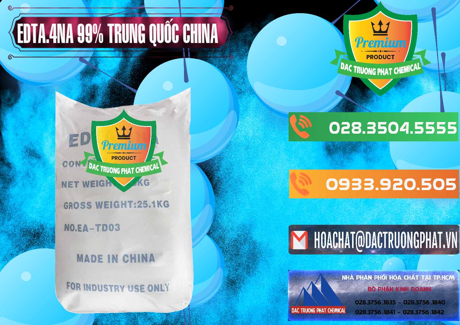 Đơn vị chuyên bán & cung cấp EDTA.4NA - EDTA Muối 99% Trung Quốc China - 0292 - Nơi chuyên cung cấp & nhập khẩu hóa chất tại TP.HCM - hoachatxulynuoc.com.vn