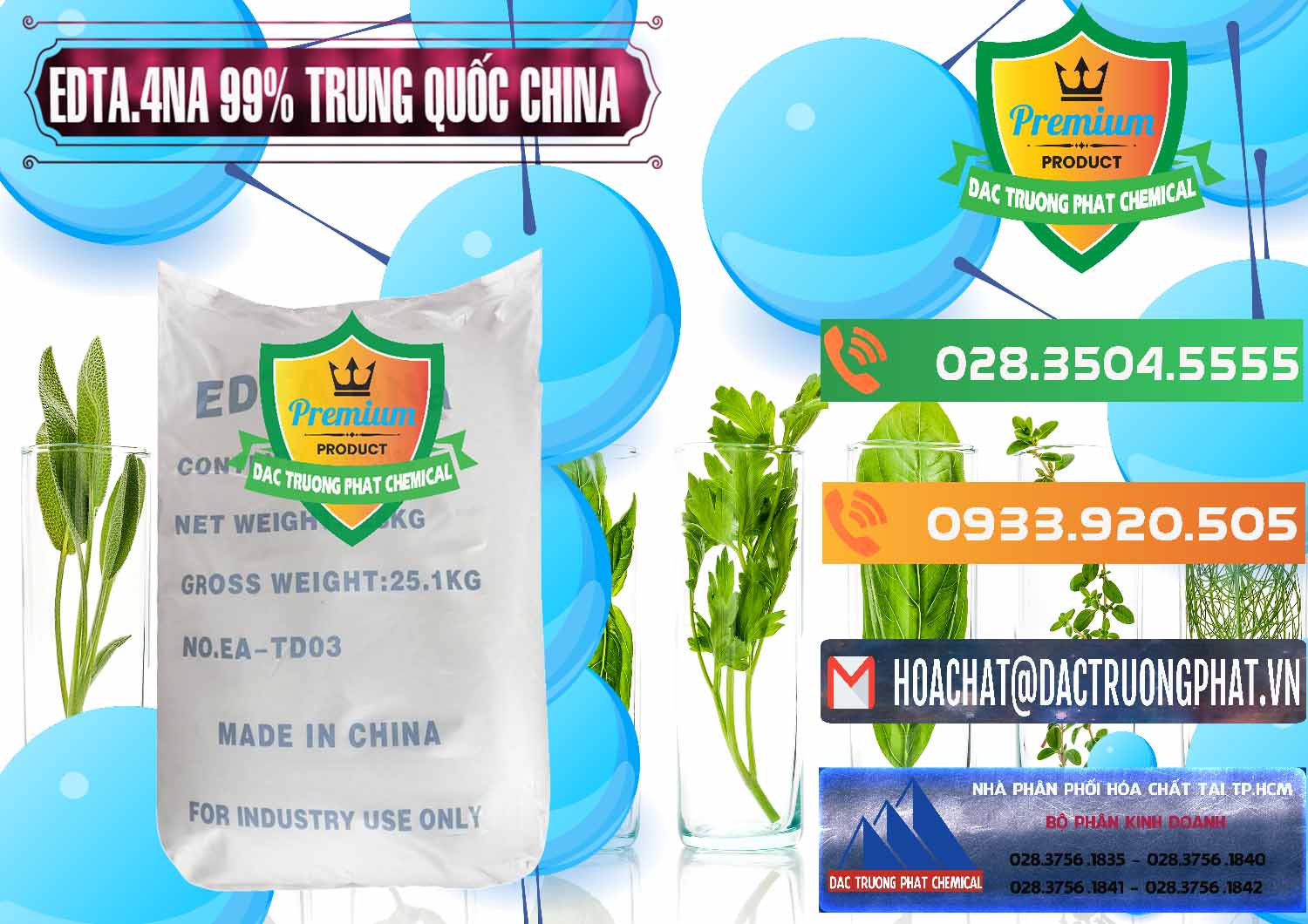 Chuyên kinh doanh _ bán EDTA.4NA - EDTA Muối 99% Trung Quốc China - 0292 - Cty cung cấp & kinh doanh hóa chất tại TP.HCM - hoachatxulynuoc.com.vn