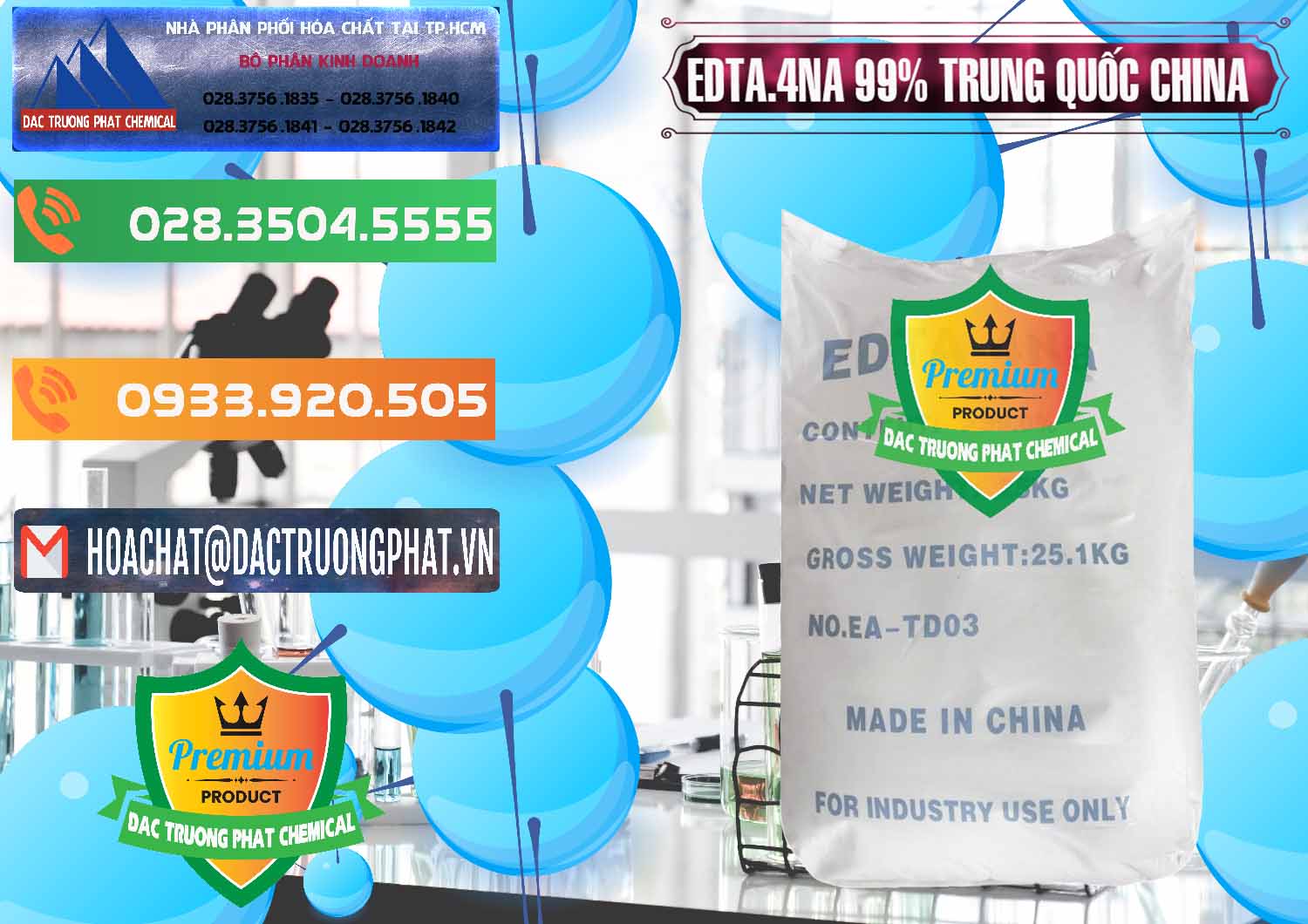 Chuyên nhập khẩu & bán EDTA.4NA - EDTA Muối 99% Trung Quốc China - 0292 - Nơi nhập khẩu & phân phối hóa chất tại TP.HCM - hoachatxulynuoc.com.vn