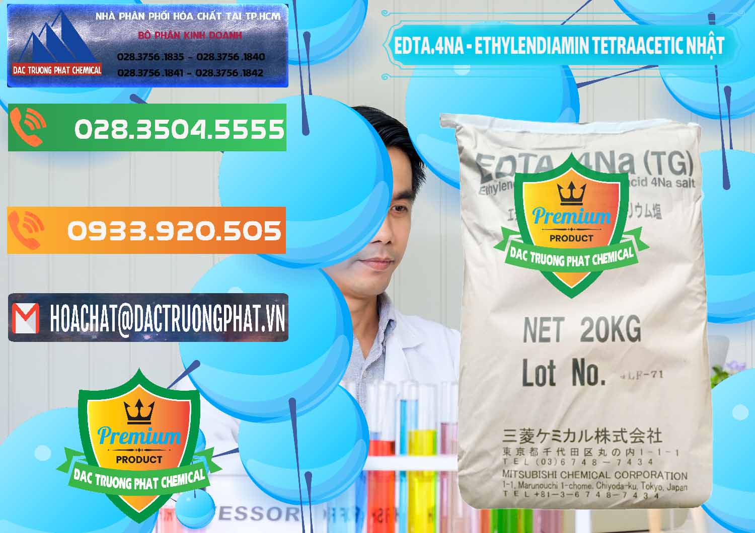 Đơn vị bán _ cung cấp EDTA 4Na - Ethylendiamin Tetraacetic Nhật Bản Japan - 0482 - Đơn vị chuyên cung ứng và phân phối hóa chất tại TP.HCM - hoachatxulynuoc.com.vn