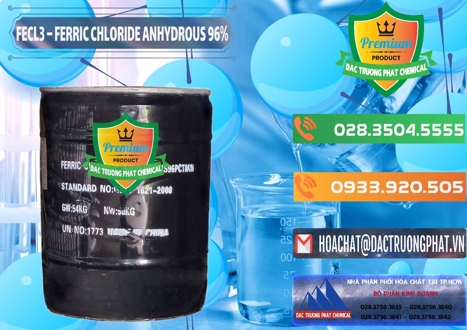 Công ty cung ứng - bán FECL3 – Ferric Chloride Anhydrous 96% Trung Quốc China - 0065 - Chuyên cung cấp và bán hóa chất tại TP.HCM - hoachatxulynuoc.com.vn