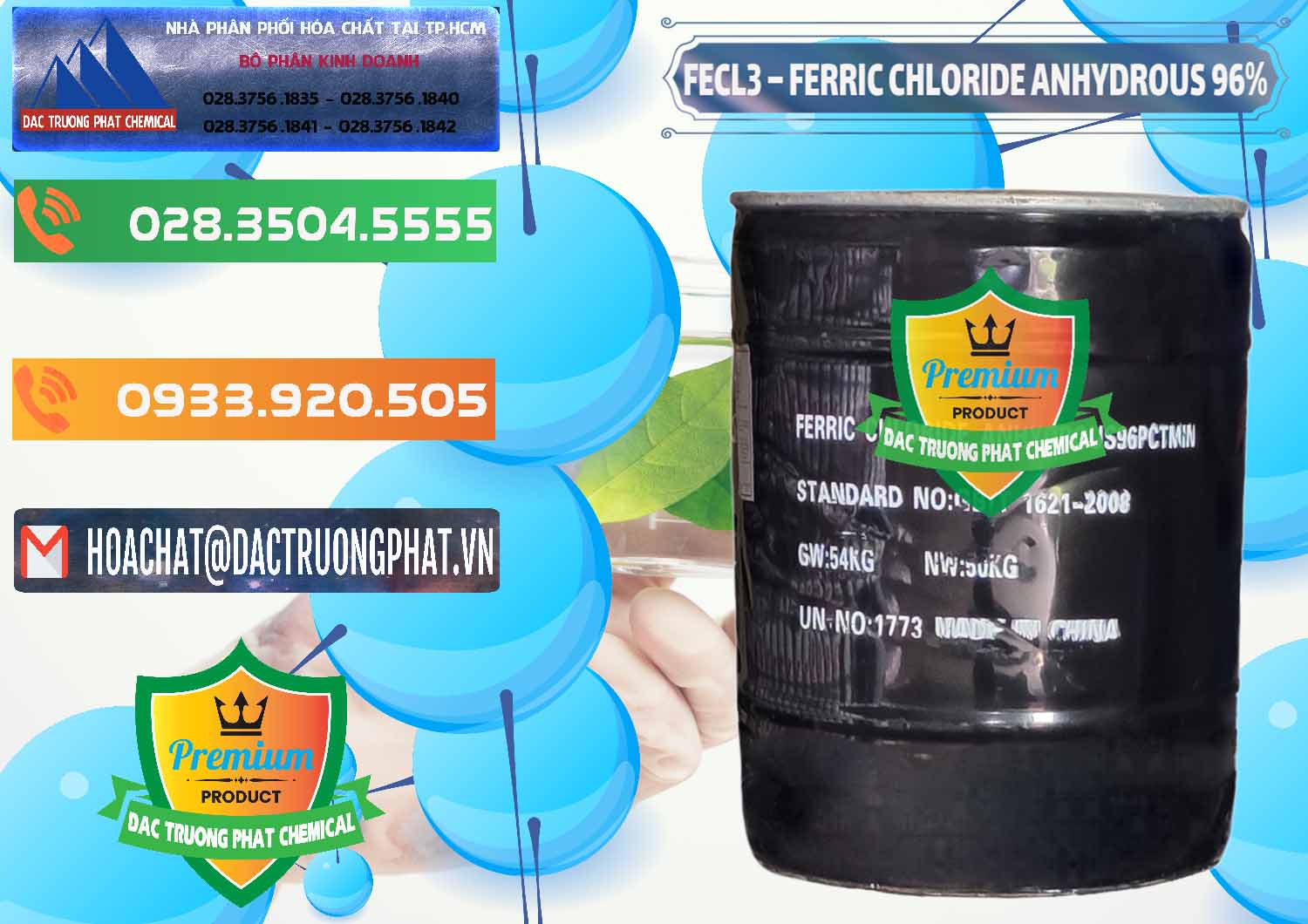 Cty chuyên kinh doanh \ bán Hóa chất Sắt III Clorua Powder / Phèn Sắt 3 Powder Anhydrous Trung Quốc China tại Long An Cty chuyên cung ứng _ bán FECL3 – Ferric Chloride Anhydrous 96% Trung Quốc China - 0065 - Chuyên cung cấp - phân phối hóa chất tại TP.HCM - hoachatxulynuoc.com.vn