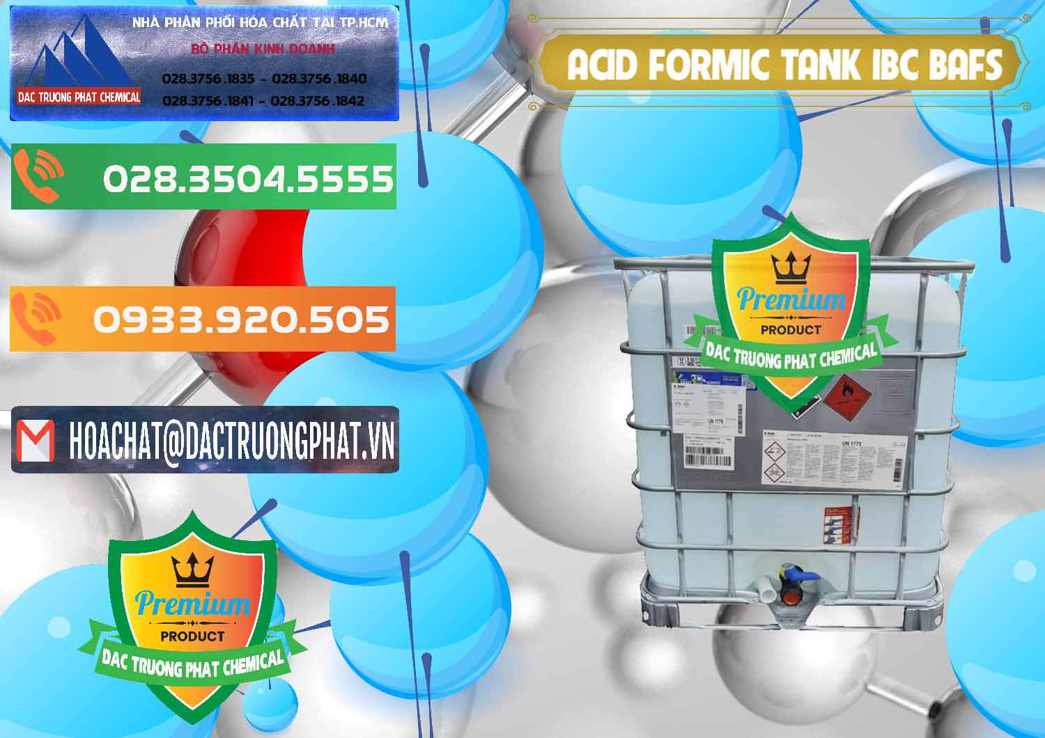 Công ty phân phối _ bán Acid Formic - Axit Formic Tank - Bồn IBC BASF Đức - 0366 - Chuyên cung cấp & phân phối hóa chất tại TP.HCM - hoachatxulynuoc.com.vn