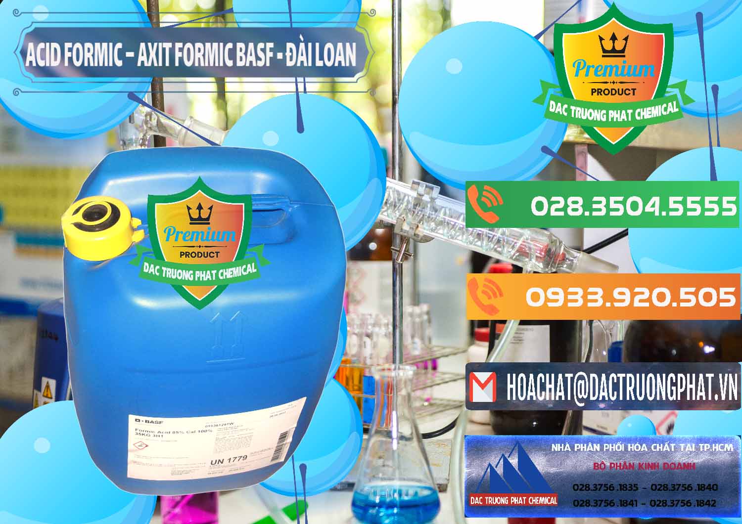 Công ty chuyên bán _ phân phối Acid Formic - Axit Formic 85% BASF Đài Loan Taiwan - 0027 - Cty phân phối ( bán ) hóa chất tại TP.HCM - hoachatxulynuoc.com.vn
