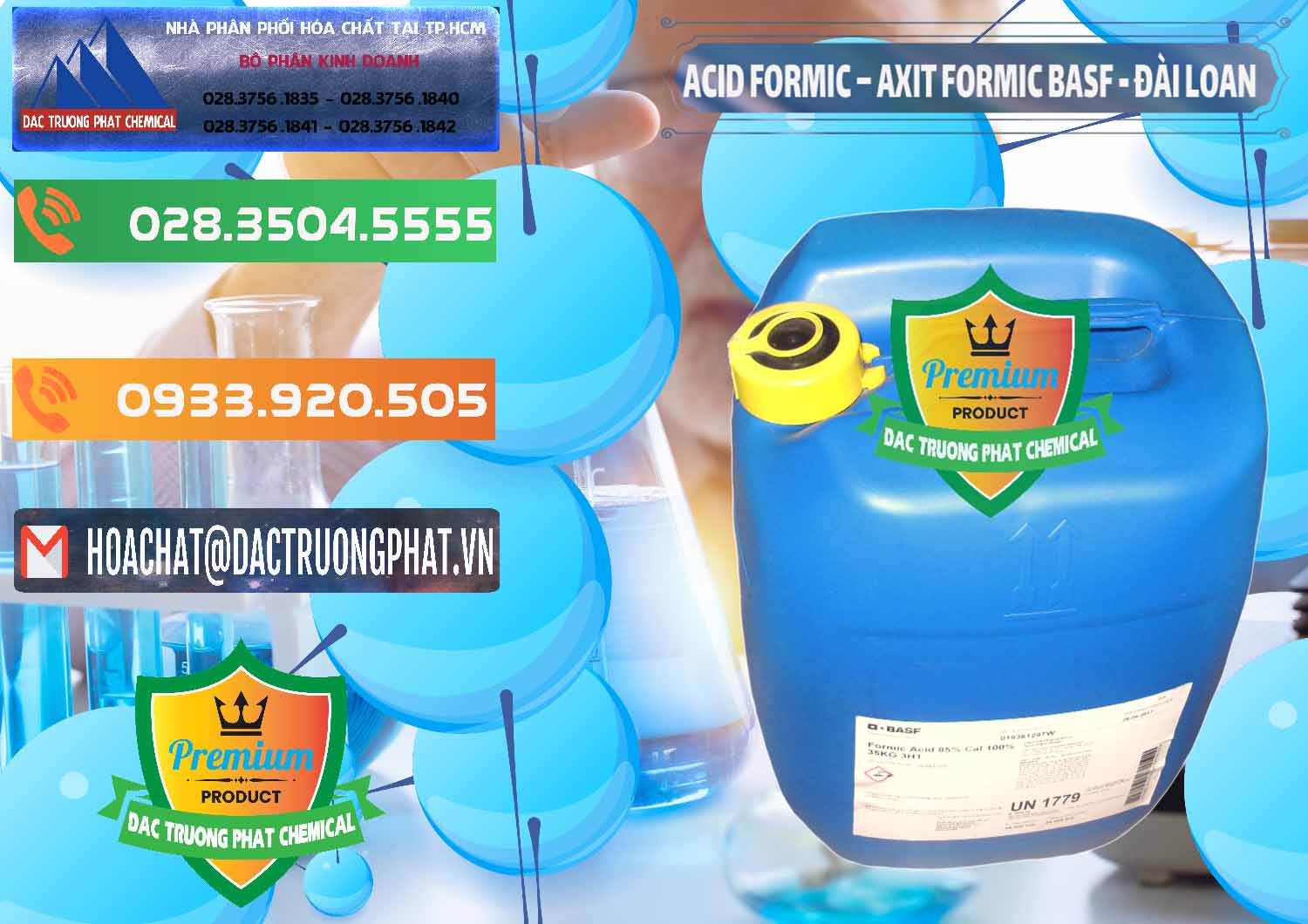 Đơn vị chuyên bán ( phân phối ) Acid Formic - Axit Formic 85% BASF Đài Loan Taiwan - 0027 - Công ty chuyên bán ( phân phối ) hóa chất tại TP.HCM - hoachatxulynuoc.com.vn