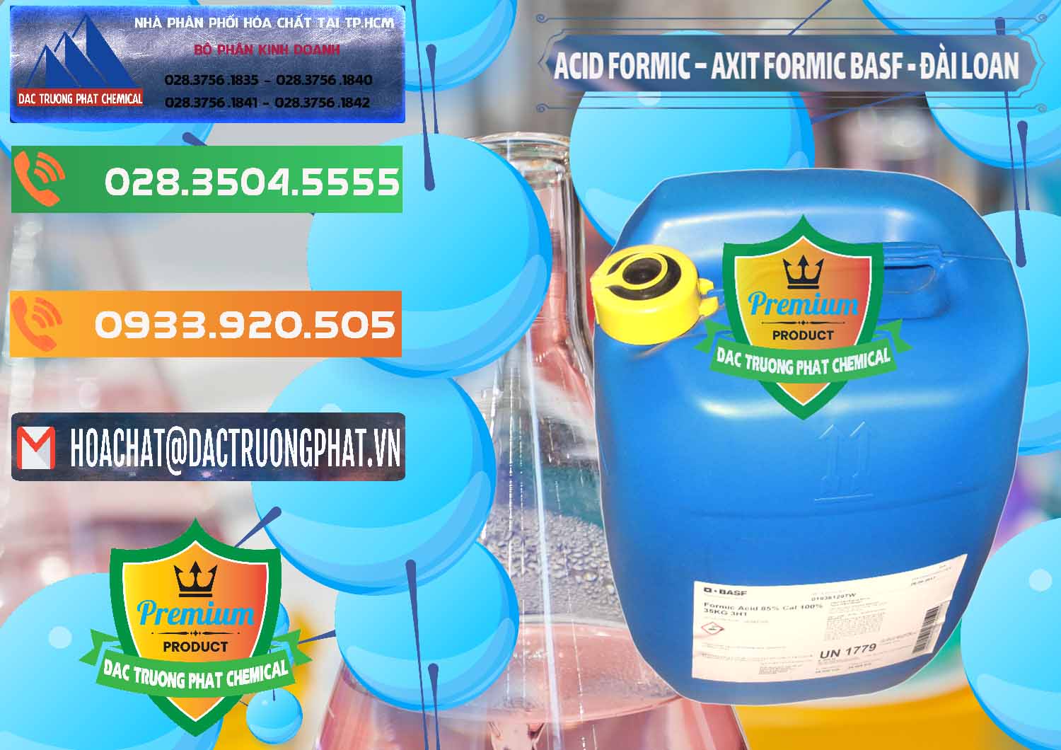 Đơn vị chuyên bán ( phân phối ) Acid Formic - Axit Formic 85% BASF Đài Loan Taiwan - 0027 - Chuyên phân phối _ cung cấp hóa chất tại TP.HCM - hoachatxulynuoc.com.vn