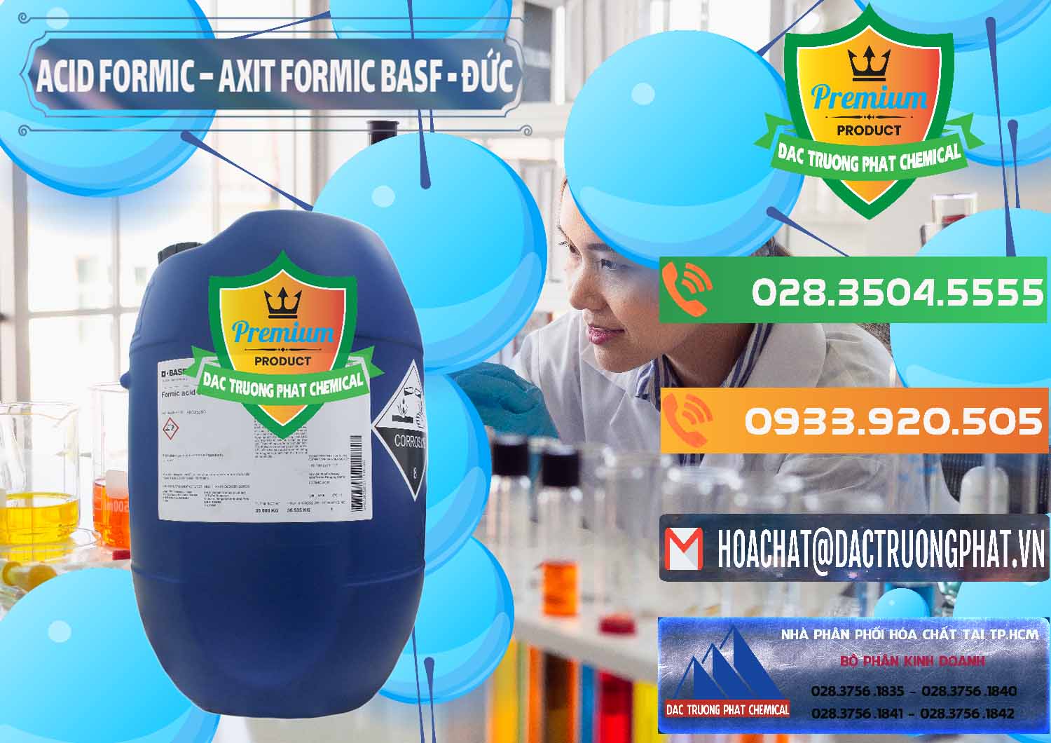 Công ty bán _ phân phối Acid Formic - Axit Formic BASF Đức Germany - 0028 - Chuyên cung cấp & phân phối hóa chất tại TP.HCM - hoachatxulynuoc.com.vn