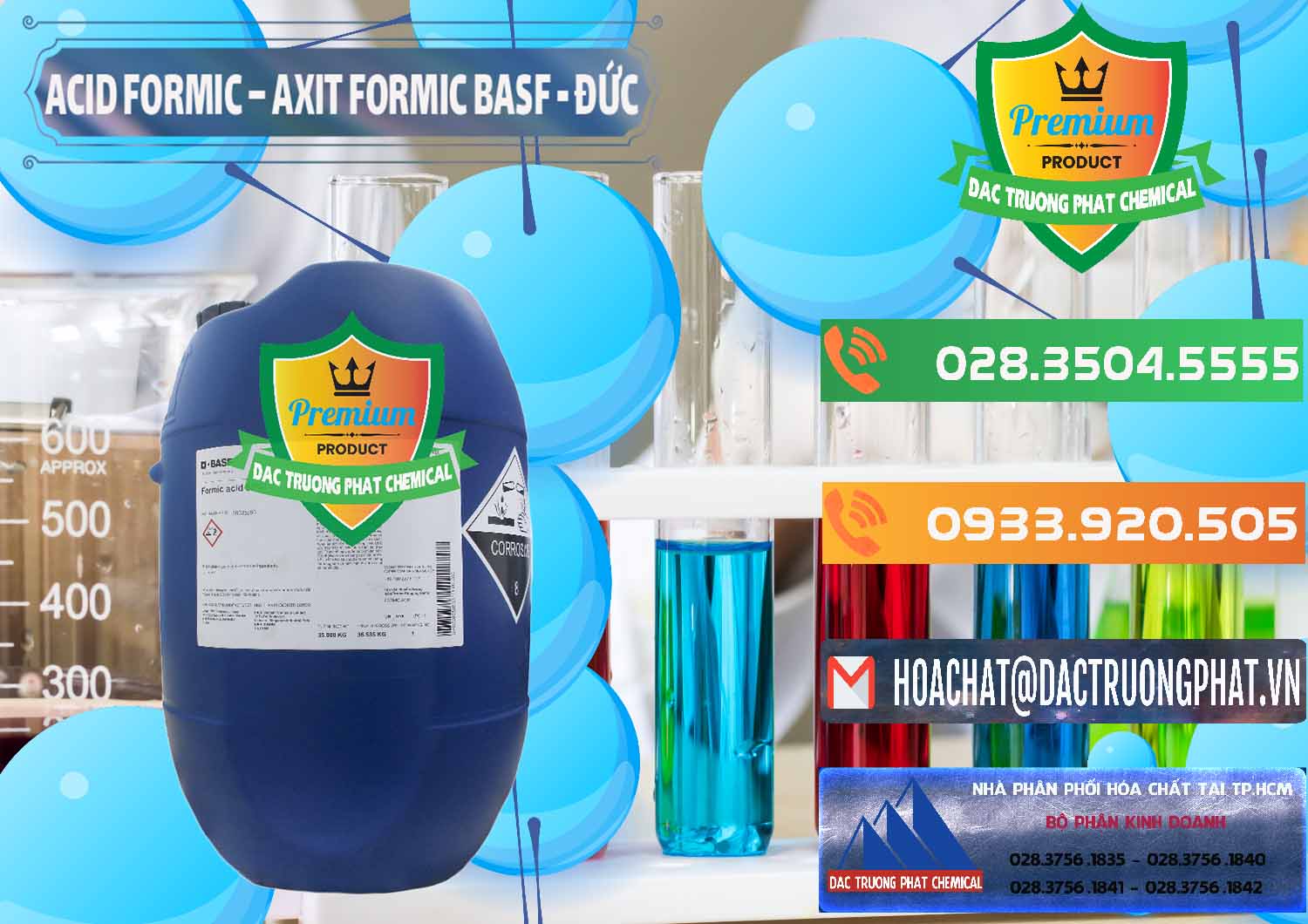 Bán và phân phối Acid Formic - Axit Formic BASF Đức Germany - 0028 - Công ty phân phối _ cung cấp hóa chất tại TP.HCM - hoachatxulynuoc.com.vn