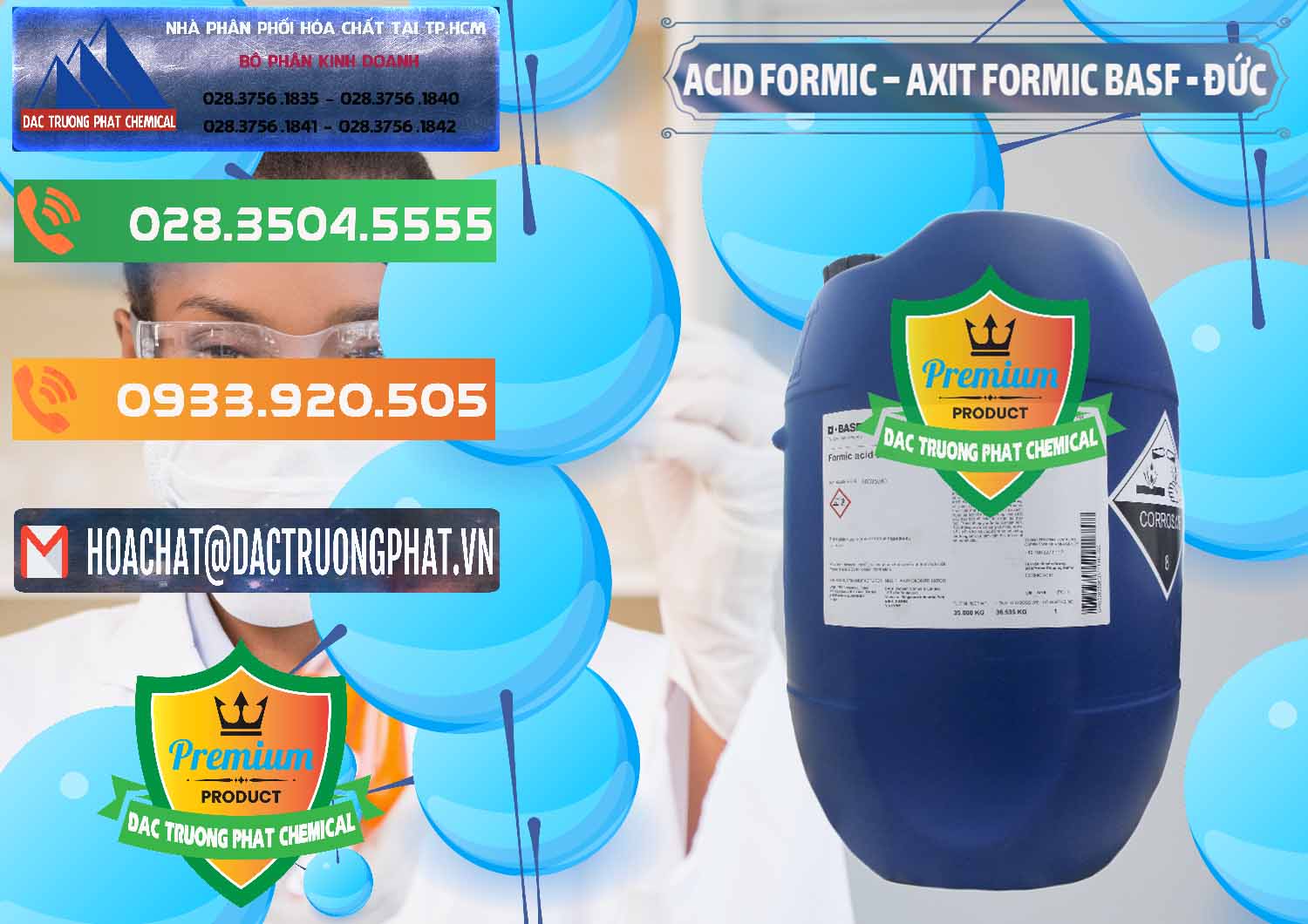 Công ty bán ( cung cấp ) Acid Formic - Axit Formic BASF Đức Germany - 0028 - Nơi bán ( phân phối ) hóa chất tại TP.HCM - hoachatxulynuoc.com.vn