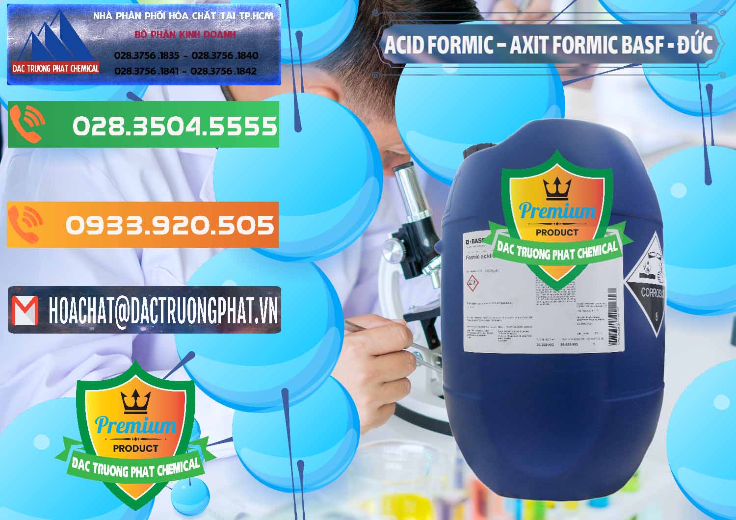 Công ty chuyên bán và phân phối Acid Formic - Axit Formic BASF Đức Germany - 0028 - Đơn vị phân phối ( cung cấp ) hóa chất tại TP.HCM - hoachatxulynuoc.com.vn