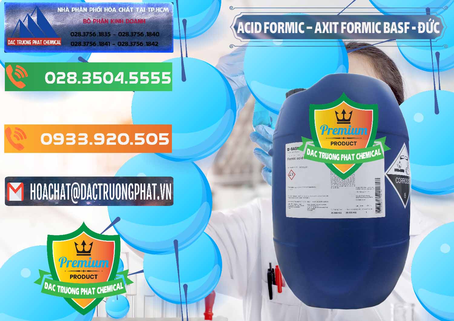 Đơn vị chuyên cung ứng và bán Acid Formic - Axit Formic BASF Đức Germany - 0028 - Nơi chuyên cung cấp & nhập khẩu hóa chất tại TP.HCM - hoachatxulynuoc.com.vn