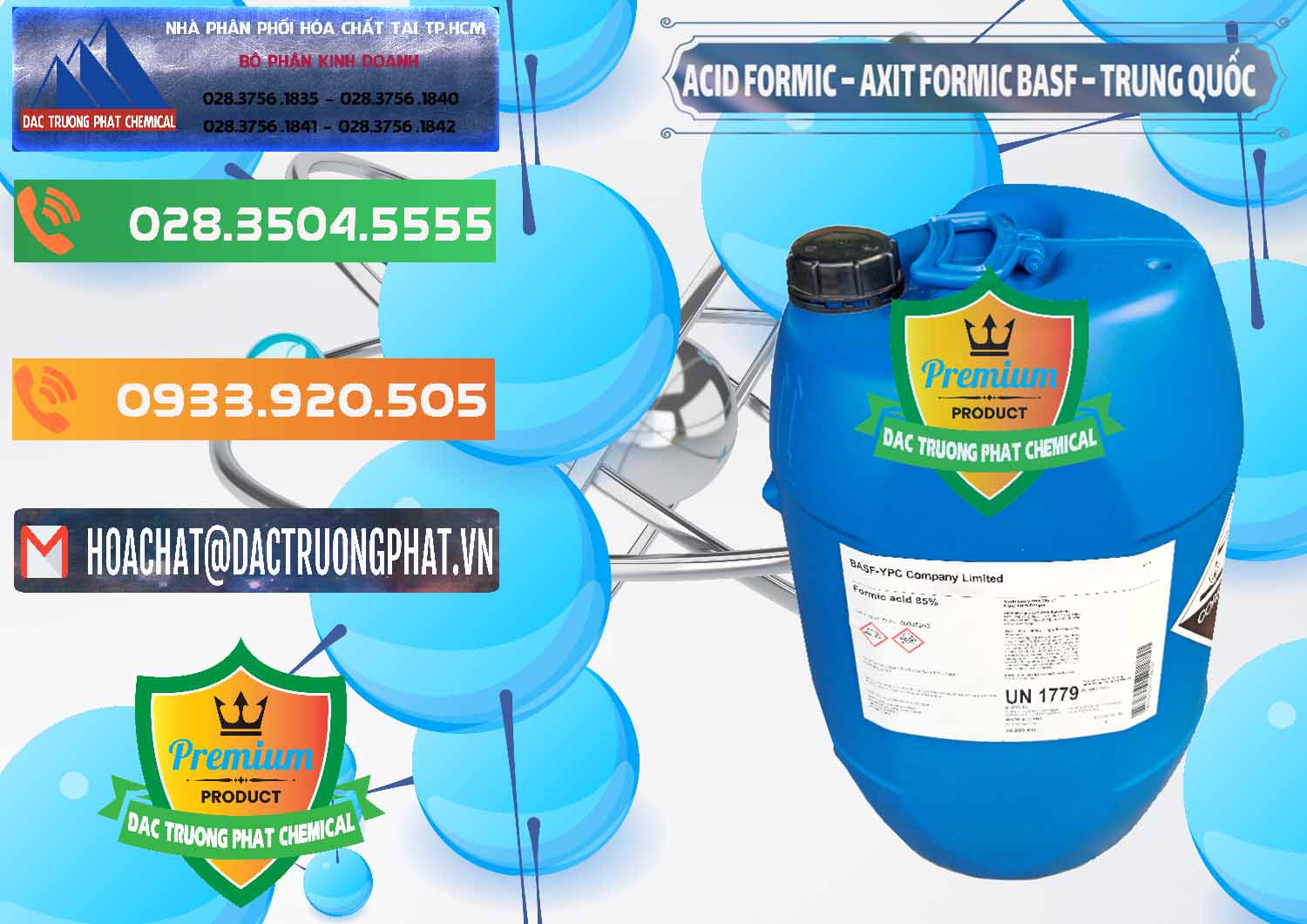 Nơi bán - phân phối Acid Formic - Axit Formic BASF Trung Quốc China - 0025 - Bán - cung cấp hóa chất tại TP.HCM - hoachatxulynuoc.com.vn