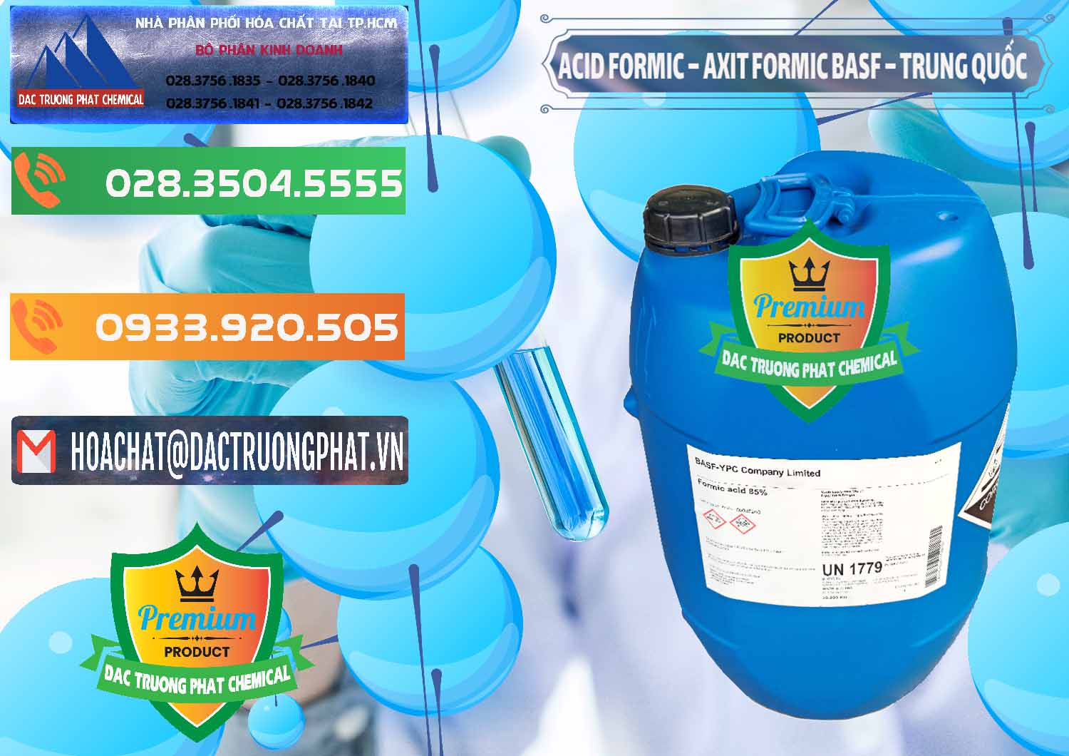 Nơi chuyên phân phối & bán Acid Formic - Axit Formic BASF Trung Quốc China - 0025 - Công ty chuyên phân phối ( nhập khẩu ) hóa chất tại TP.HCM - hoachatxulynuoc.com.vn