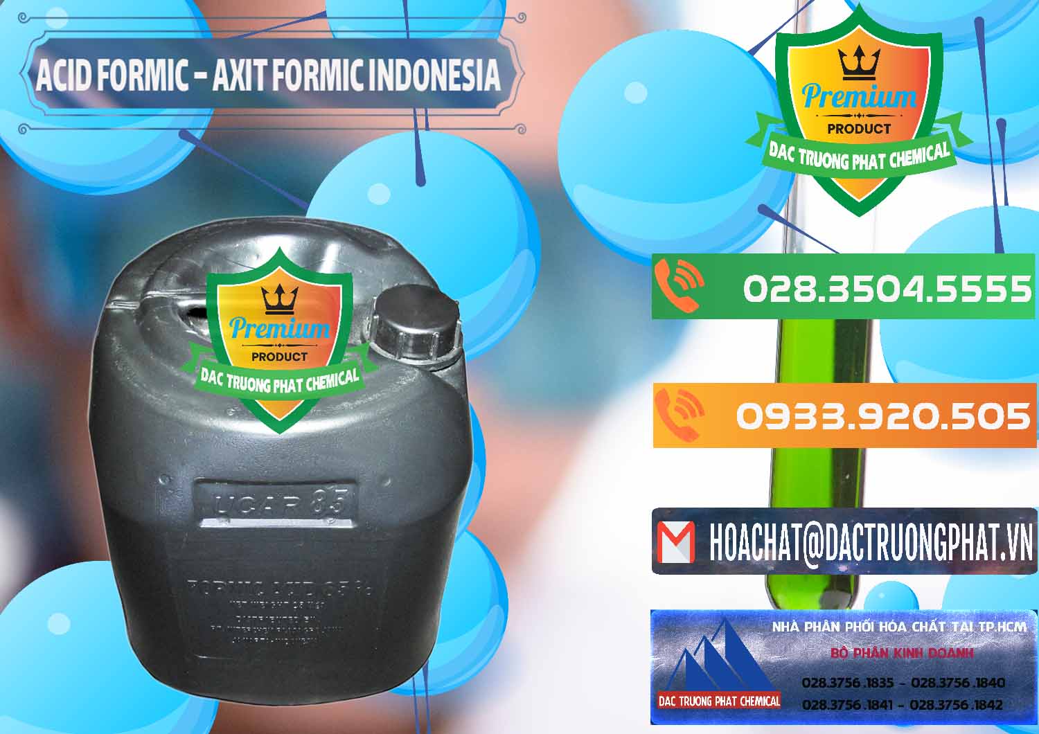Chuyên bán & phân phối Acid Formic - Axit Formic Indonesia - 0026 - Phân phối ( cung ứng ) hóa chất tại TP.HCM - hoachatxulynuoc.com.vn