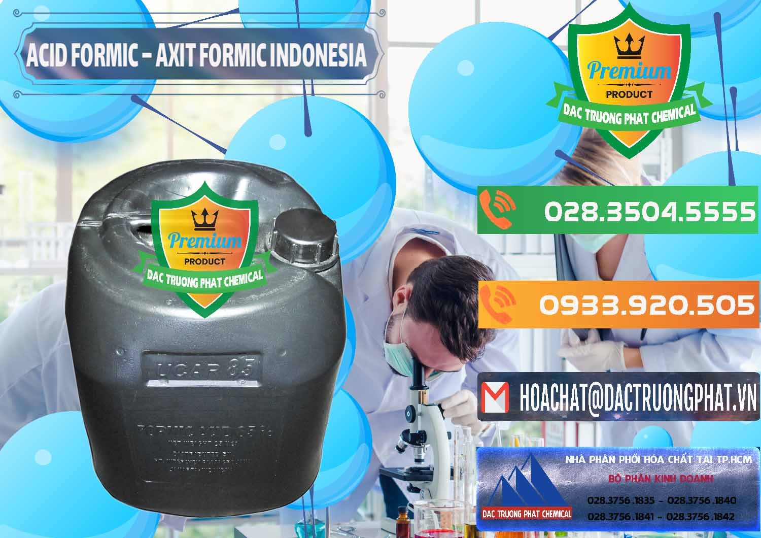Công ty bán - cung ứng Acid Formic - Axit Formic Indonesia - 0026 - Chuyên phân phối ( cung cấp ) hóa chất tại TP.HCM - hoachatxulynuoc.com.vn