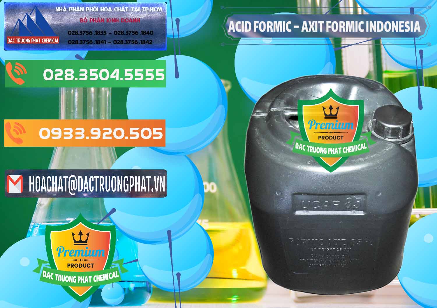 Nơi phân phối & bán Acid Formic - Axit Formic Indonesia - 0026 - Công ty nhập khẩu - cung cấp hóa chất tại TP.HCM - hoachatxulynuoc.com.vn
