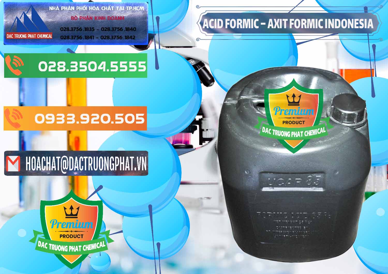 Chuyên bán & phân phối Acid Formic - Axit Formic Indonesia - 0026 - Cty phân phối - nhập khẩu hóa chất tại TP.HCM - hoachatxulynuoc.com.vn