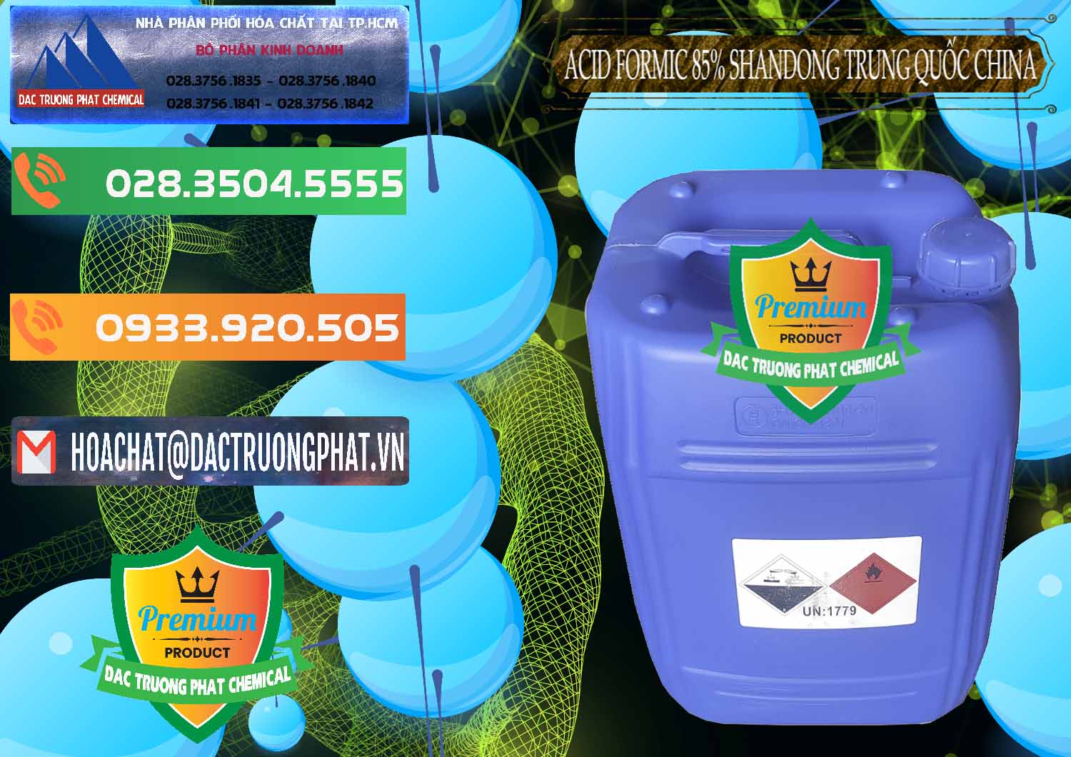 Đơn vị chuyên cung cấp và bán Acid Formic - Axit Formic 85% Shandong Trung Quốc China - 0235 - Cty cung ứng và phân phối hóa chất tại TP.HCM - hoachatxulynuoc.com.vn