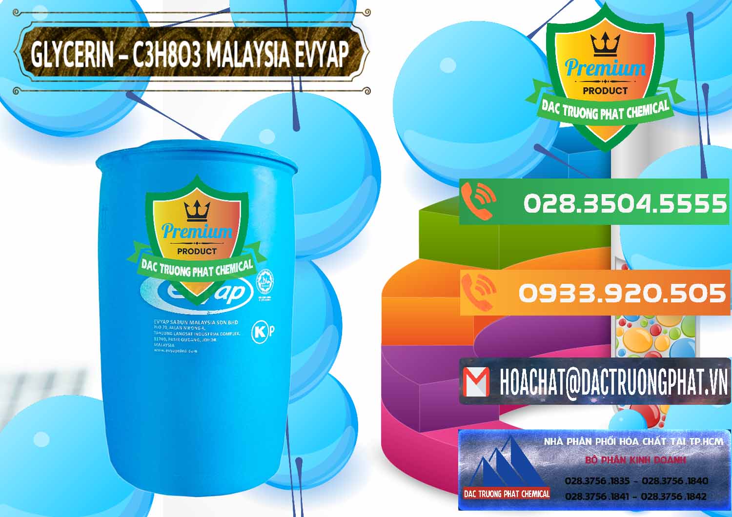 Cung cấp ( bán ) Glycerin – C3H8O3 Malaysia Evyap - 0066 - Nơi phân phối - cung cấp hóa chất tại TP.HCM - hoachatxulynuoc.com.vn