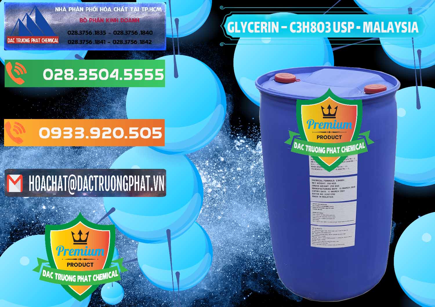 Nhà cung ứng _ bán Glycerin – C3H8O3 USP Malaysia - 0233 - Đơn vị phân phối ( cung cấp ) hóa chất tại TP.HCM - hoachatxulynuoc.com.vn