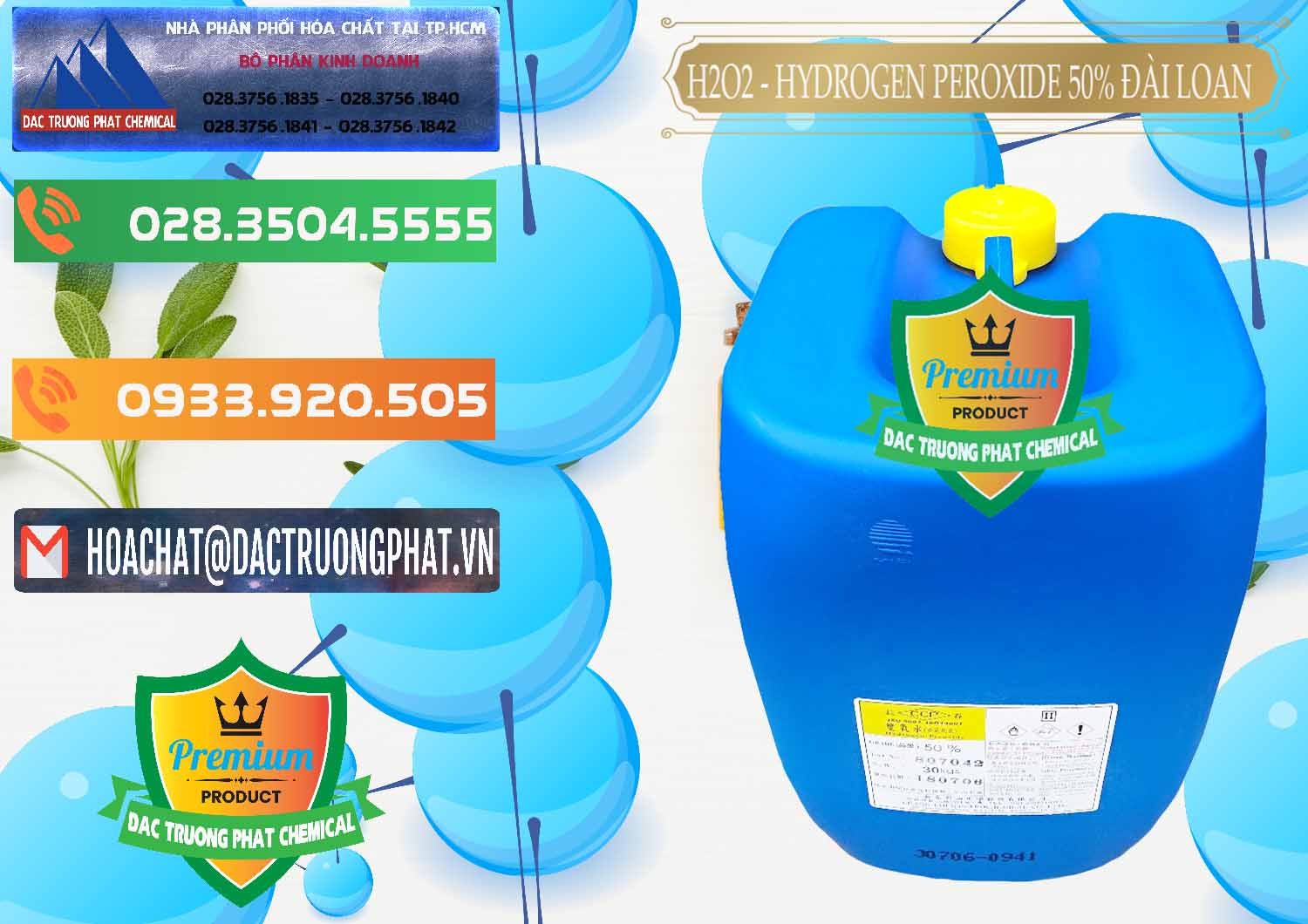 Công ty bán Þ phân phối Hydro Peroxid Lỏng × Oxy Già Đài Loan Taiwan Công ty kinh doanh ( bán ) H2O2 - Hydrogen Peroxide 50% Đài Loan Taiwan Chang Chun - 0069 - Nơi phân phối và cung cấp hóa chất tại TP.HCM - hoachatxulynuoc.com.vn